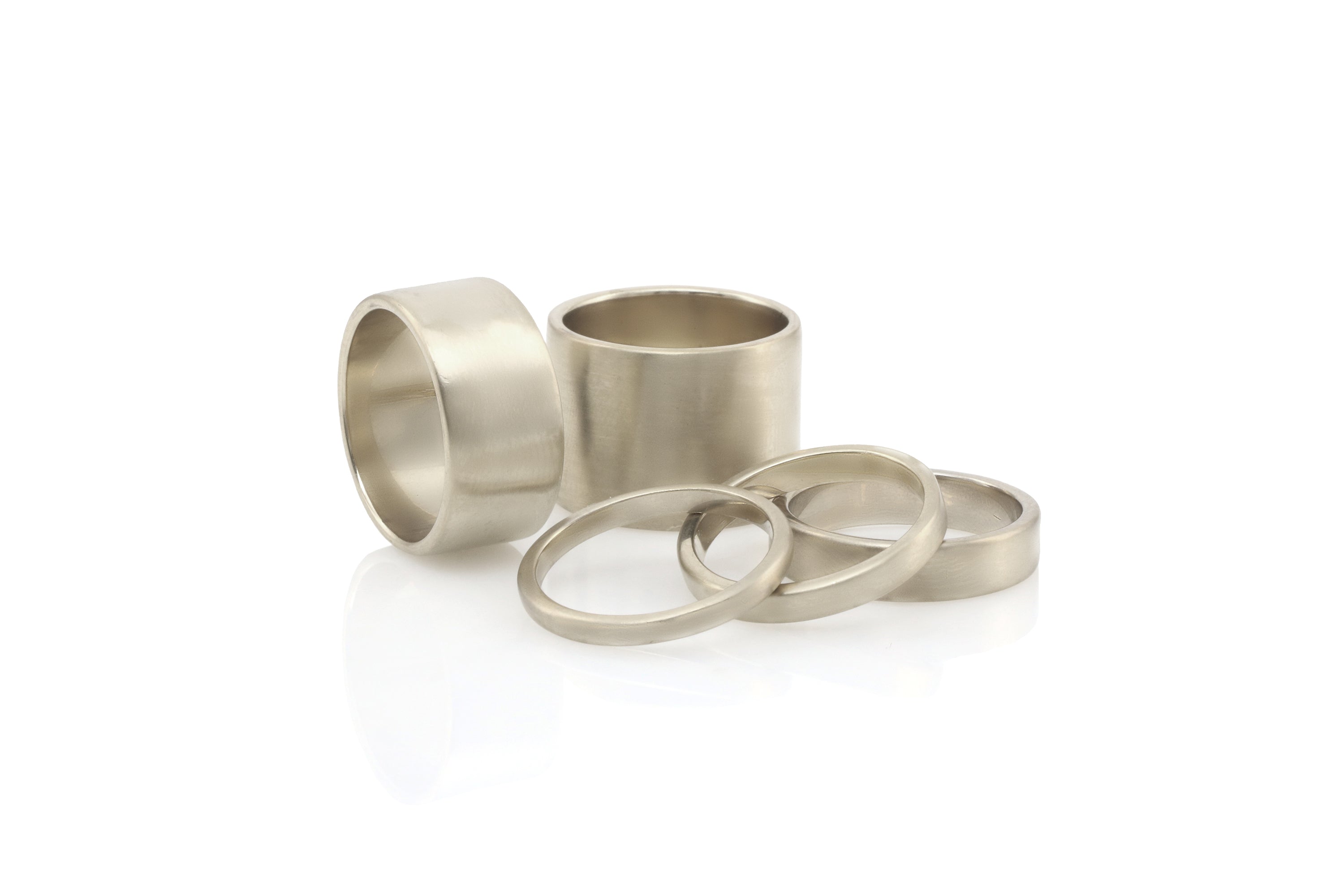 Customizable Band Ring in Sterling Silver Rings My DNA