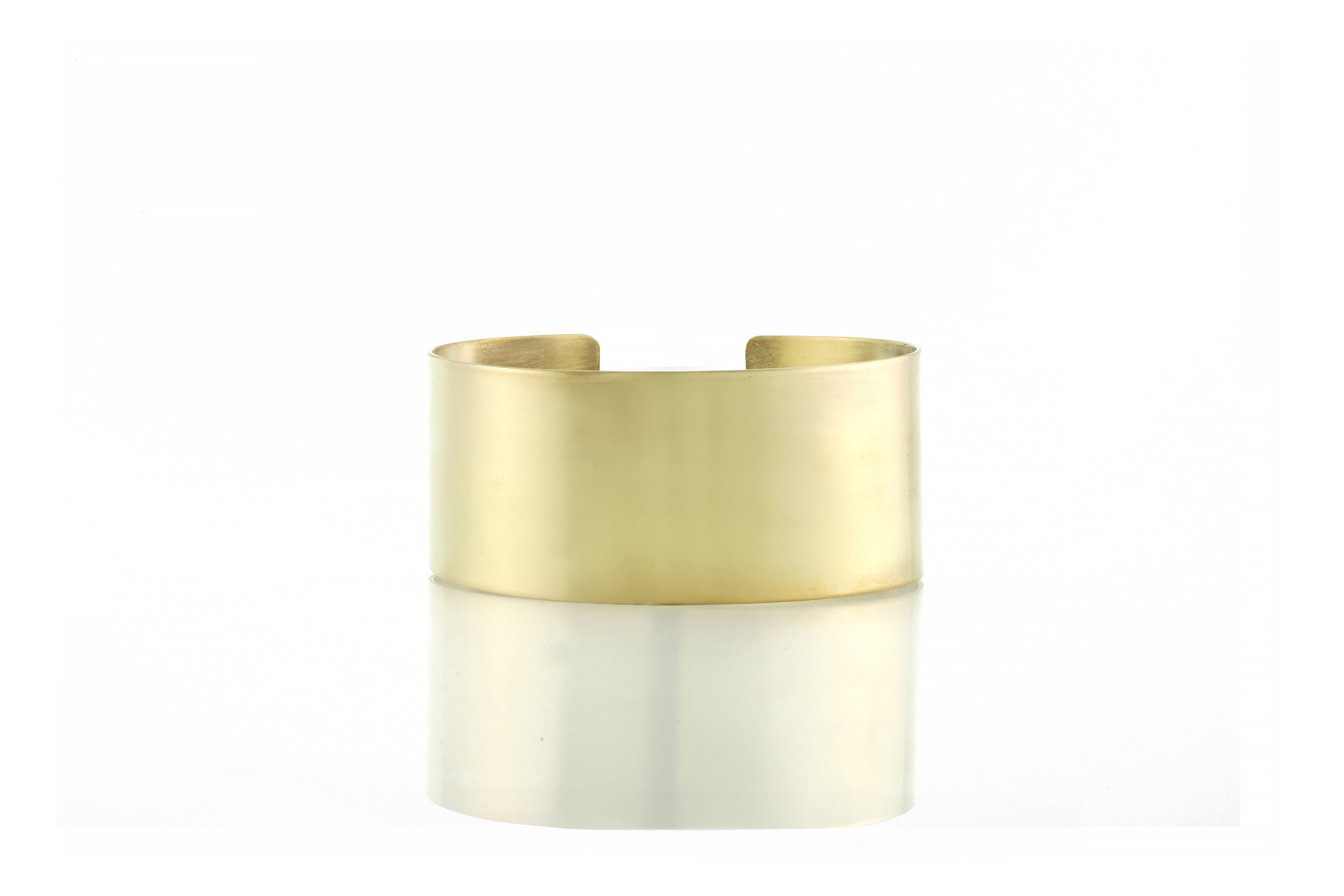 14k Gold Open Cuff Bracelet Bracelets Anemone Jewelry