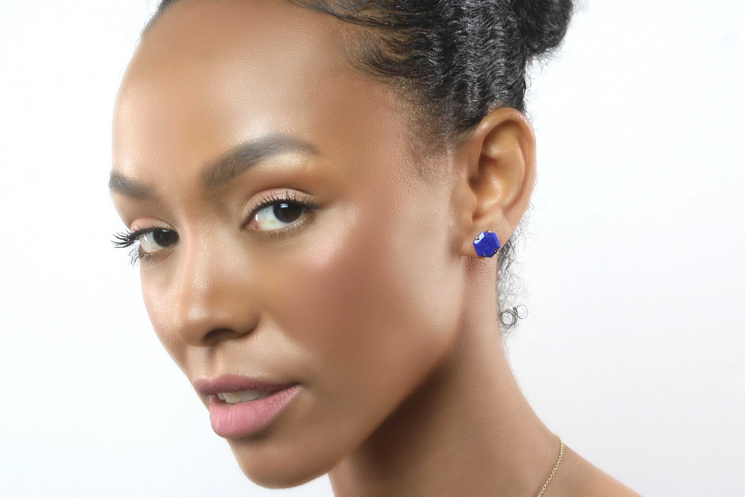 Lapis Lazuli Jewelry Gold Filled Earrings Earrings Anemone Unique