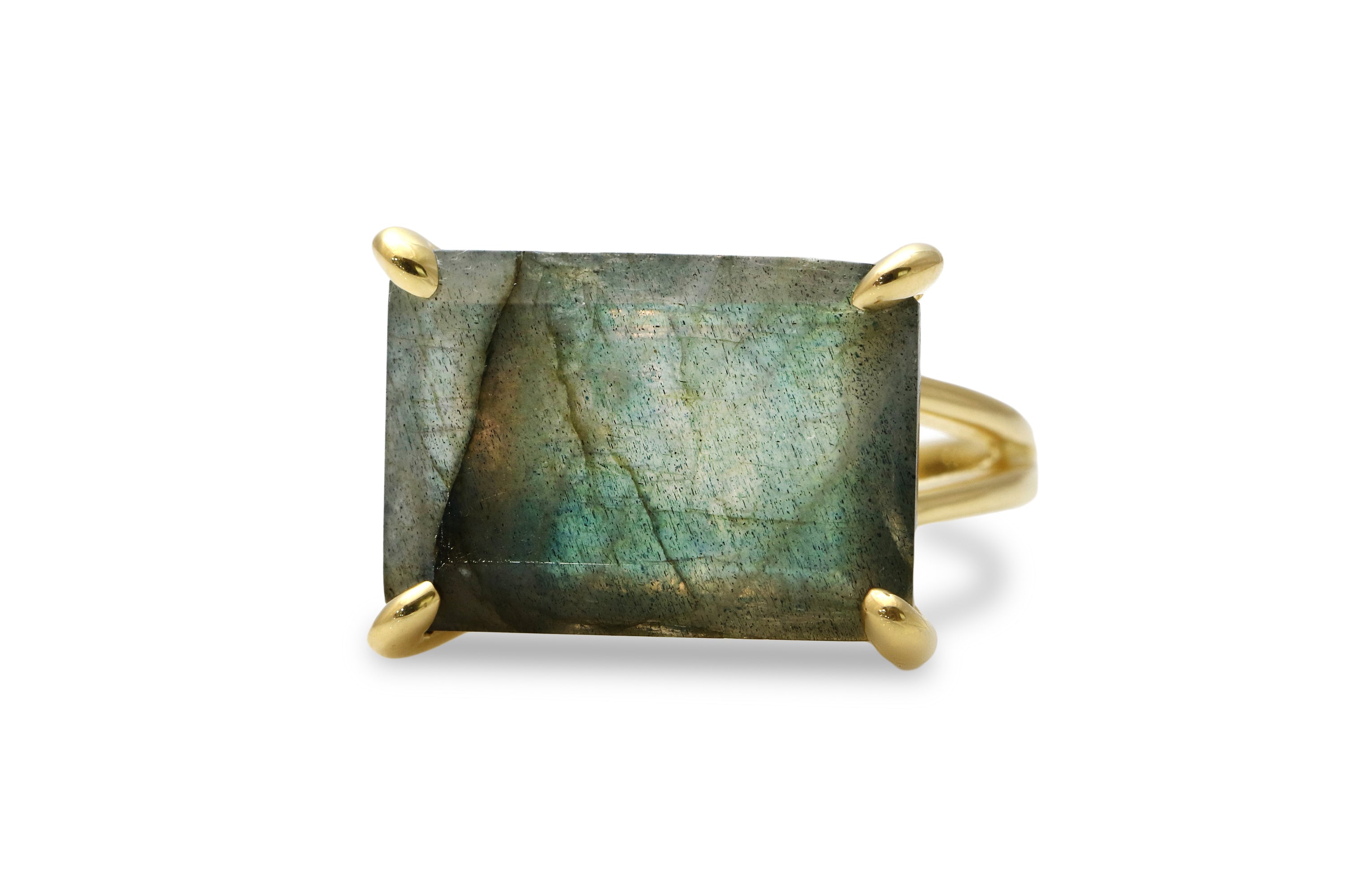 14k Gold Filled Labradorite Ring Rings Anemone Jewelry