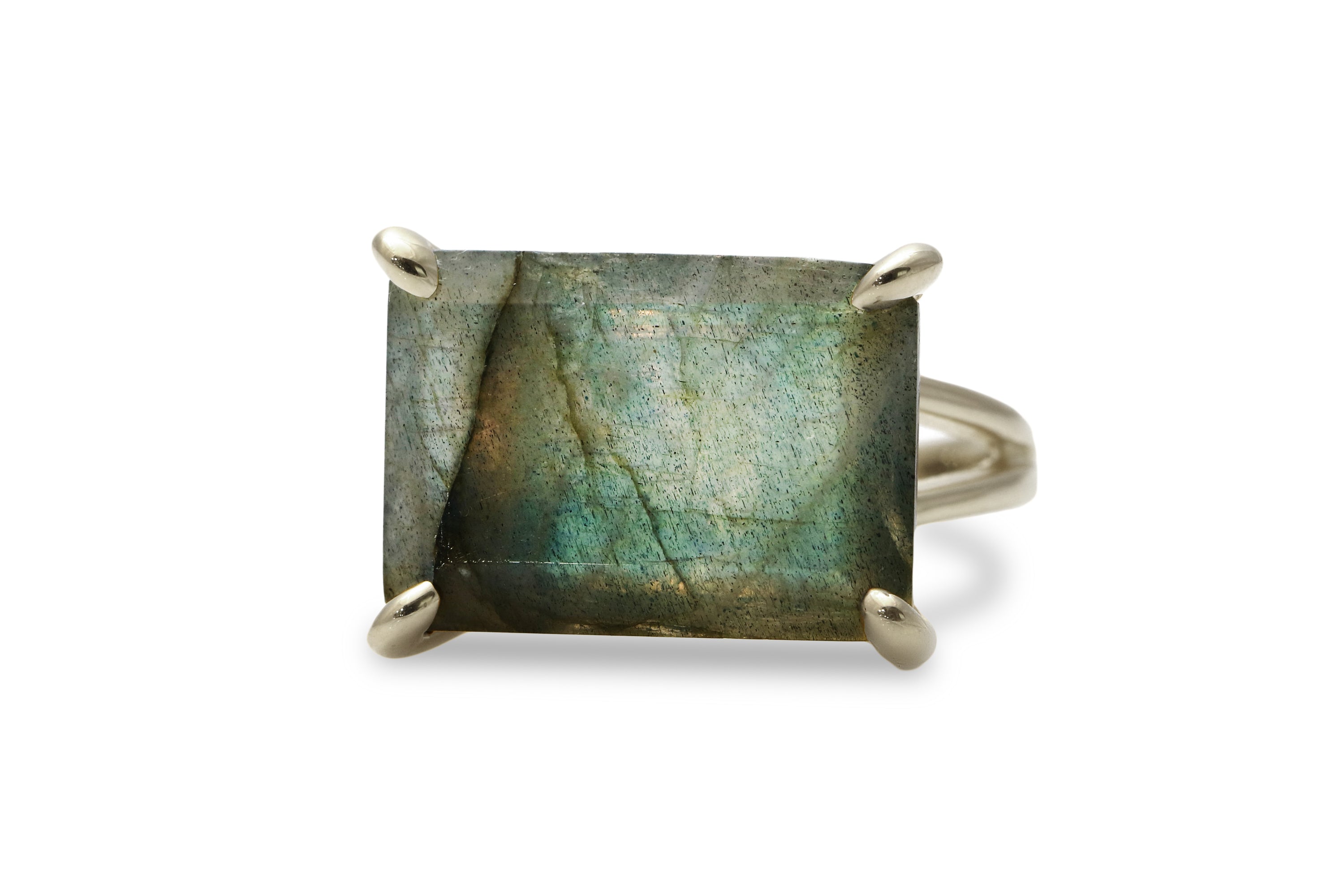 14k Gold Filled Labradorite Ring Rings Anemone Jewelry