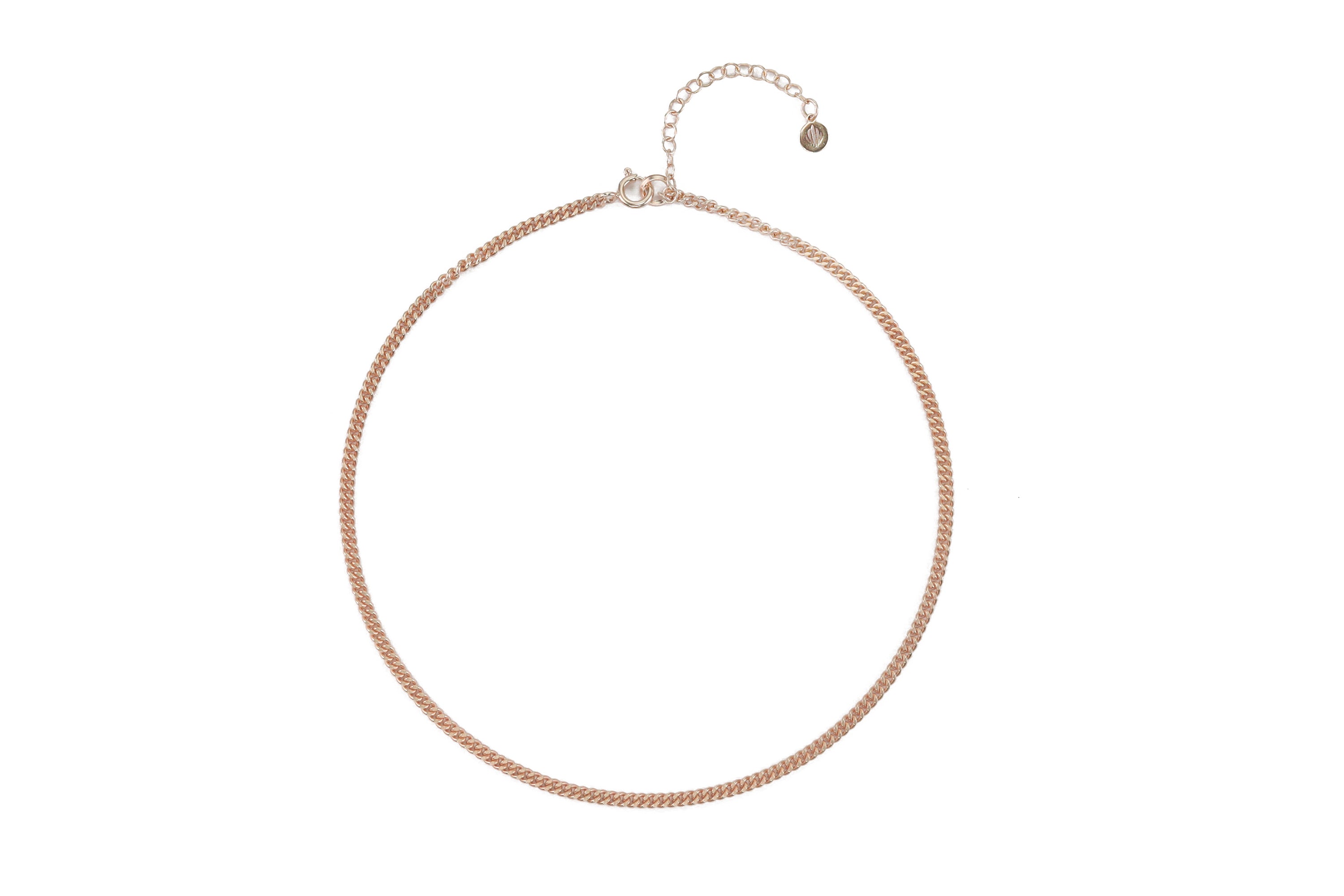 Dainty Cuban Link Necklace in Gold necklaces Anemone Jewelry