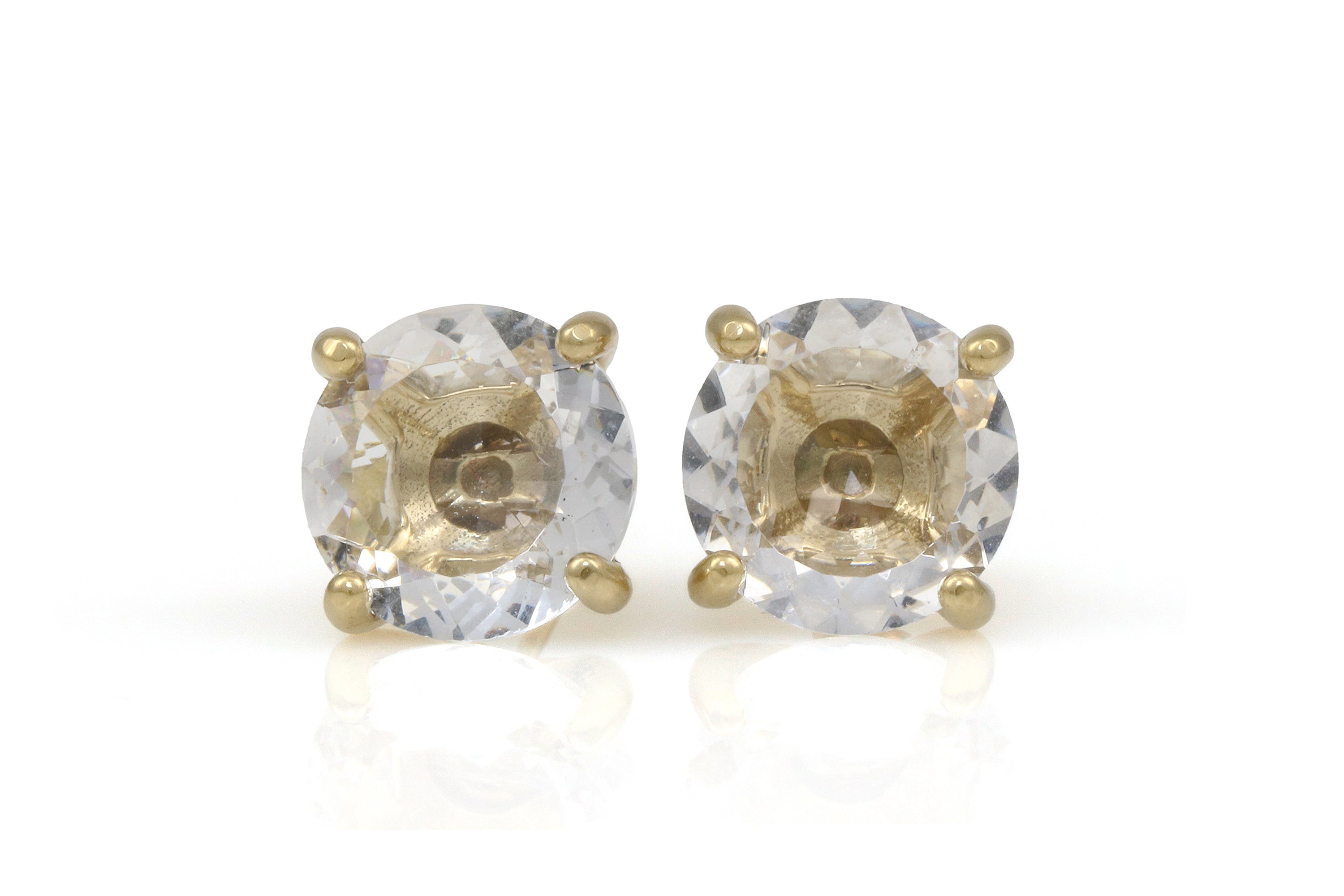 Charming Stud Quartz Earrings Earrings Anemone Unique