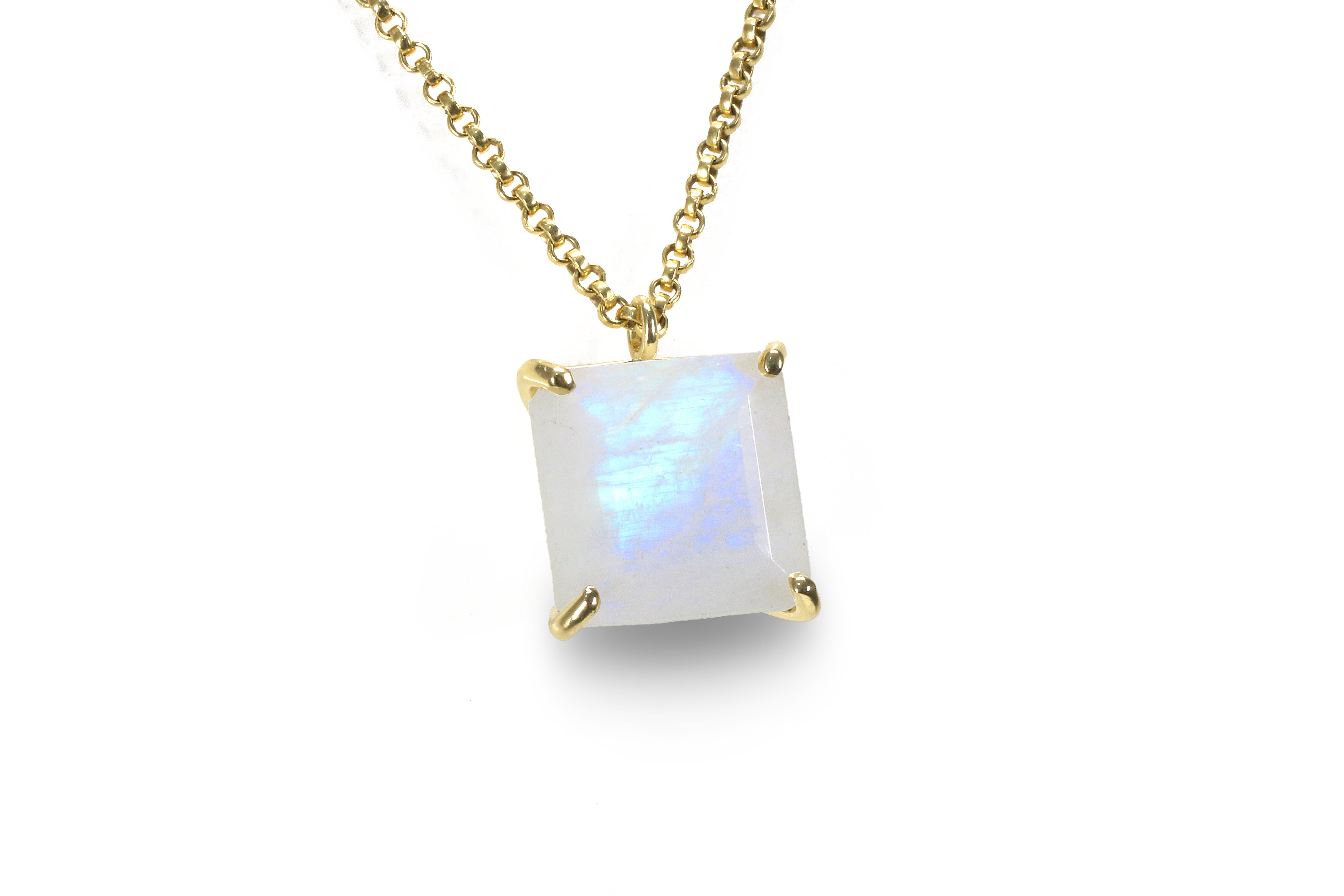 Alluring Moonstone Necklace Jewelry in 14k Gold Filled necklaces Anemone Jewelry