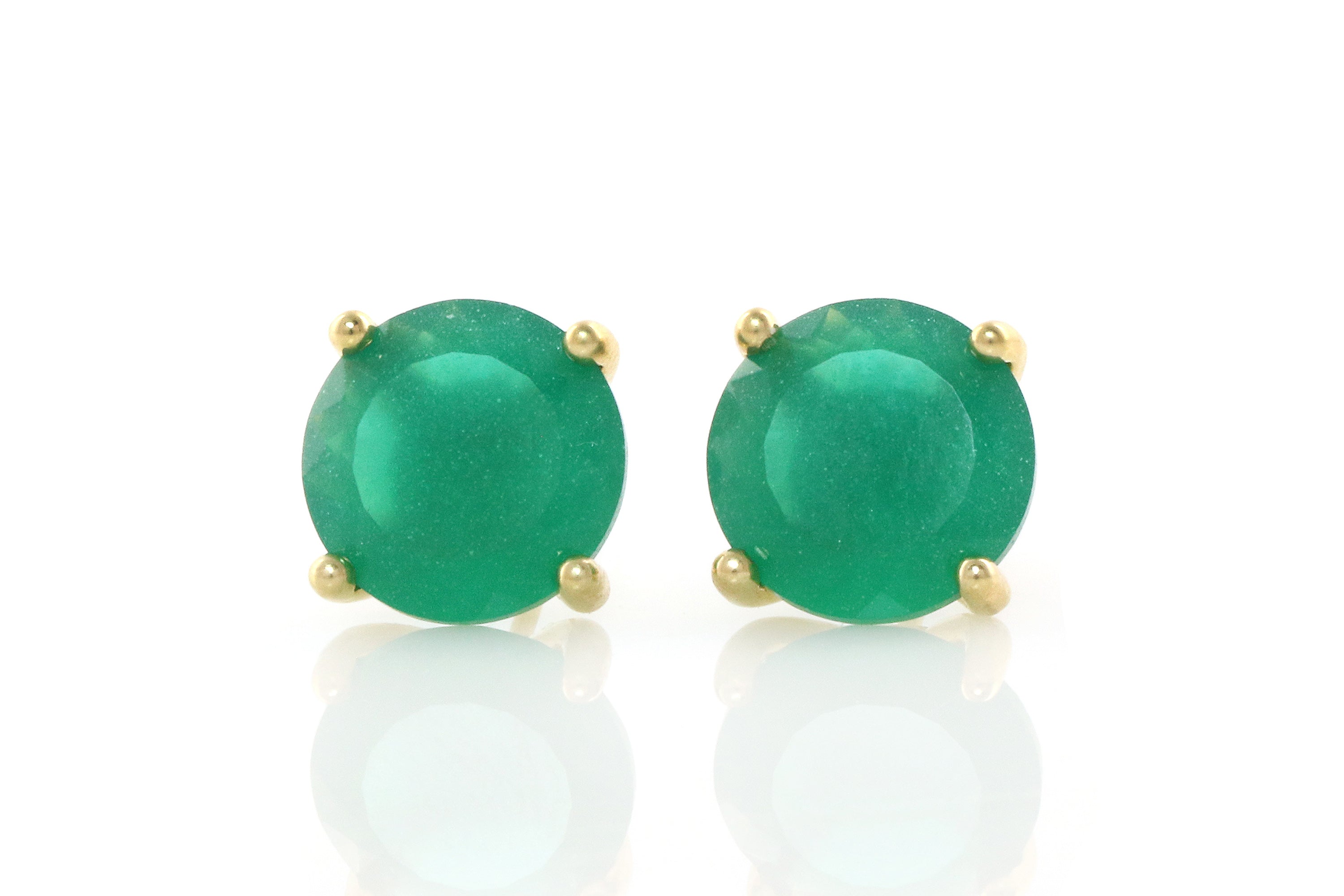 Sophisticated Onyx Jewelry Gold Stud Earrings Earrings Anemone Unique