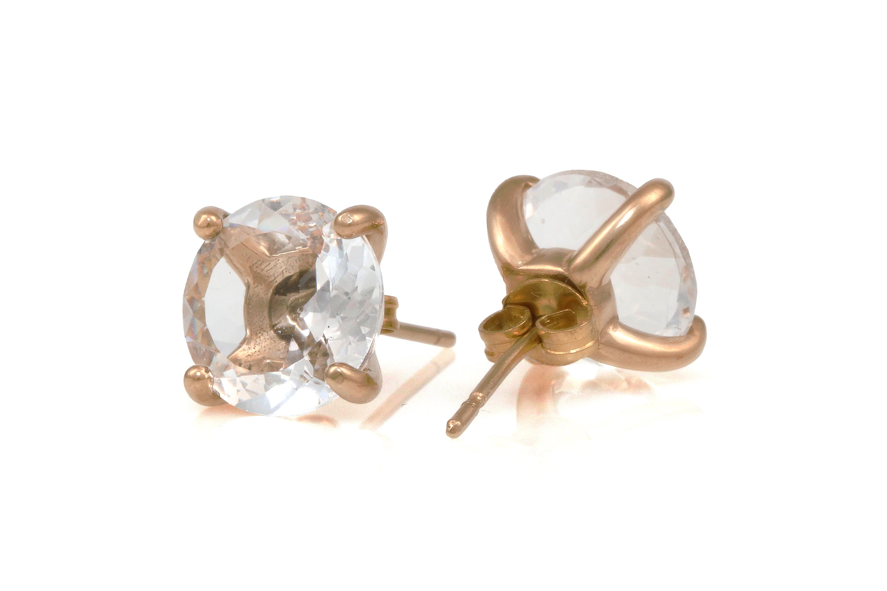 Charming Stud Quartz Earrings Earrings Anemone Unique