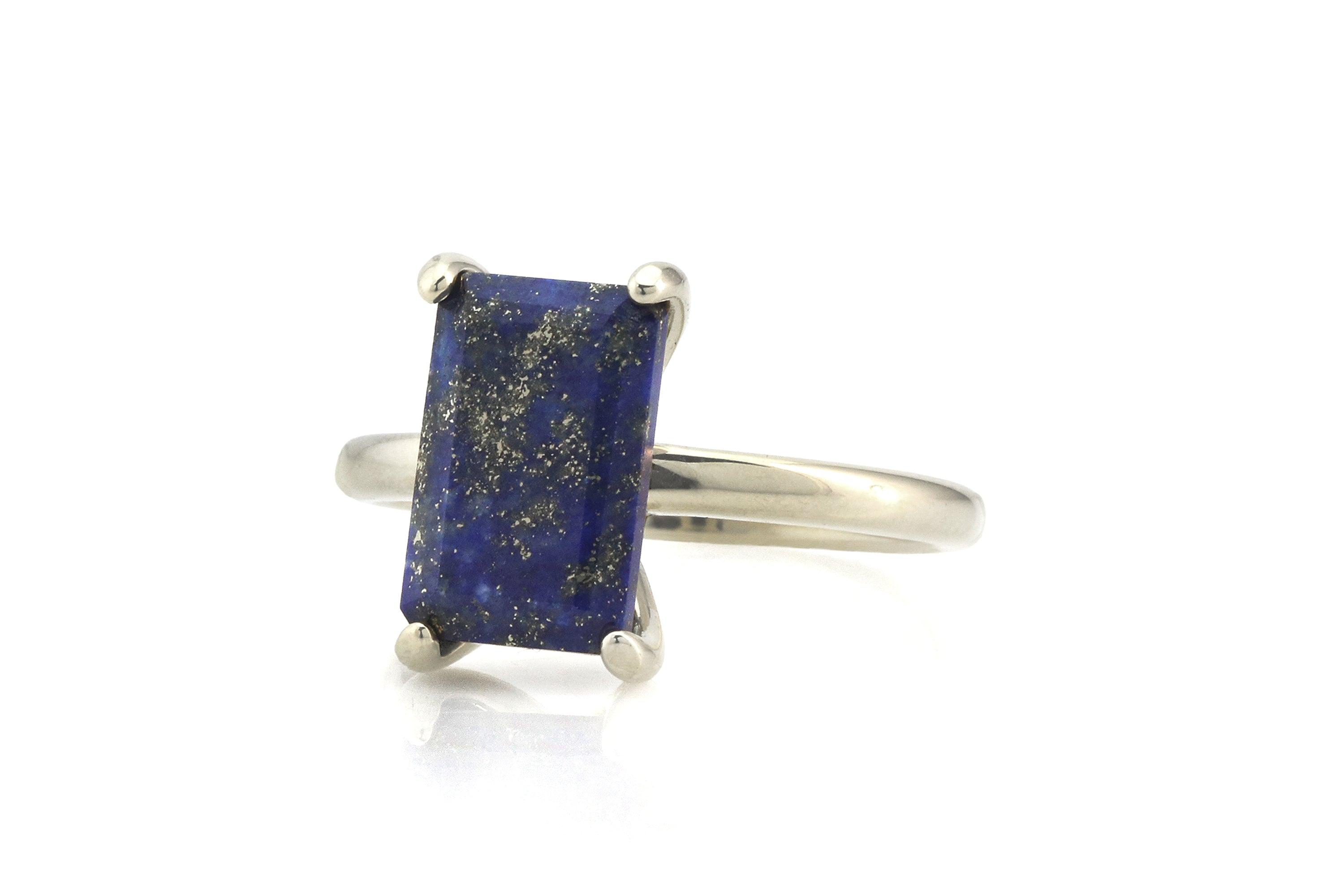 Rose Gold Lapis Lazuli Ring Rings Anemone Unique