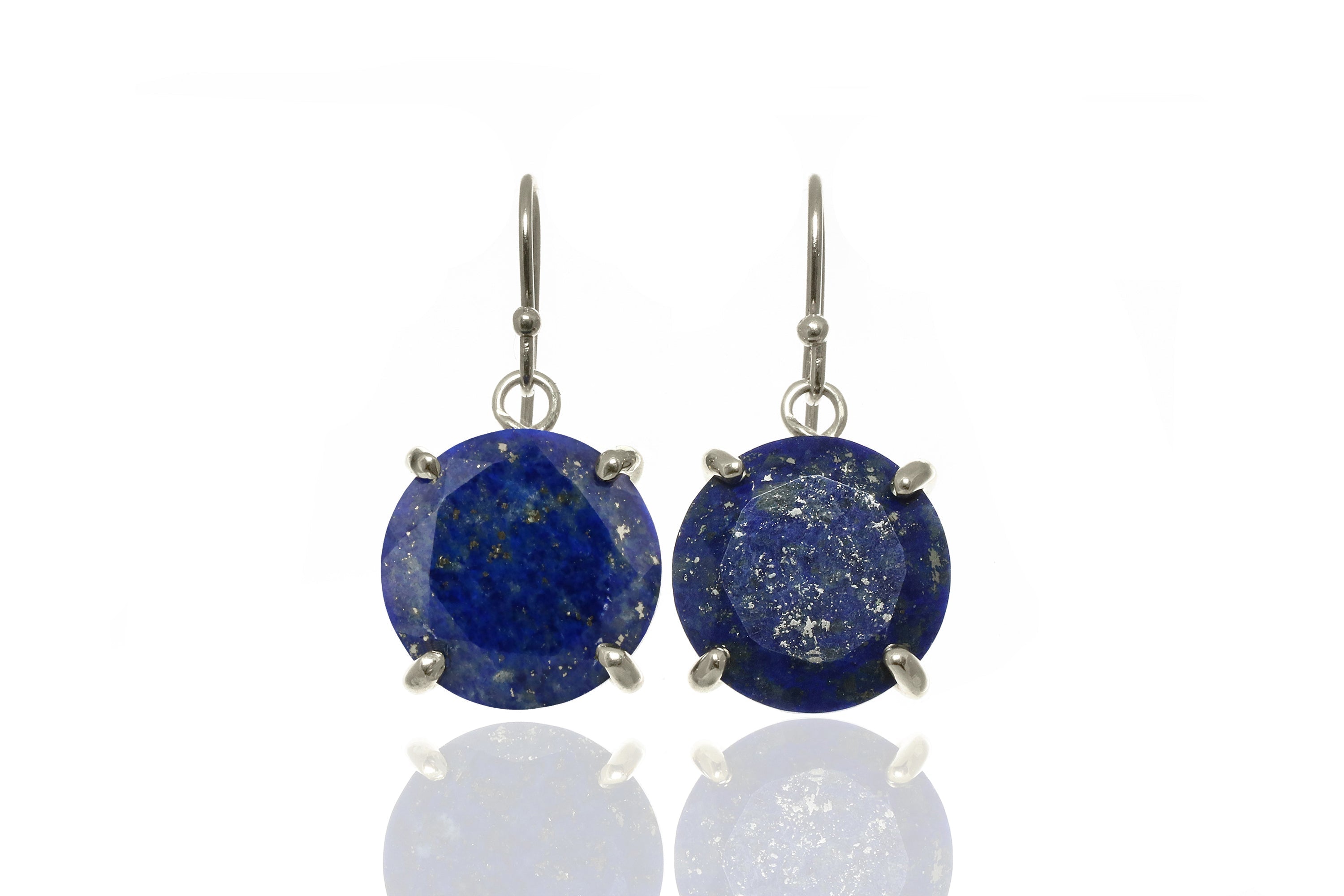 Lapis Lazuli in 14k Gold Filled Dangle Earrings Earrings Anemone Jewelry