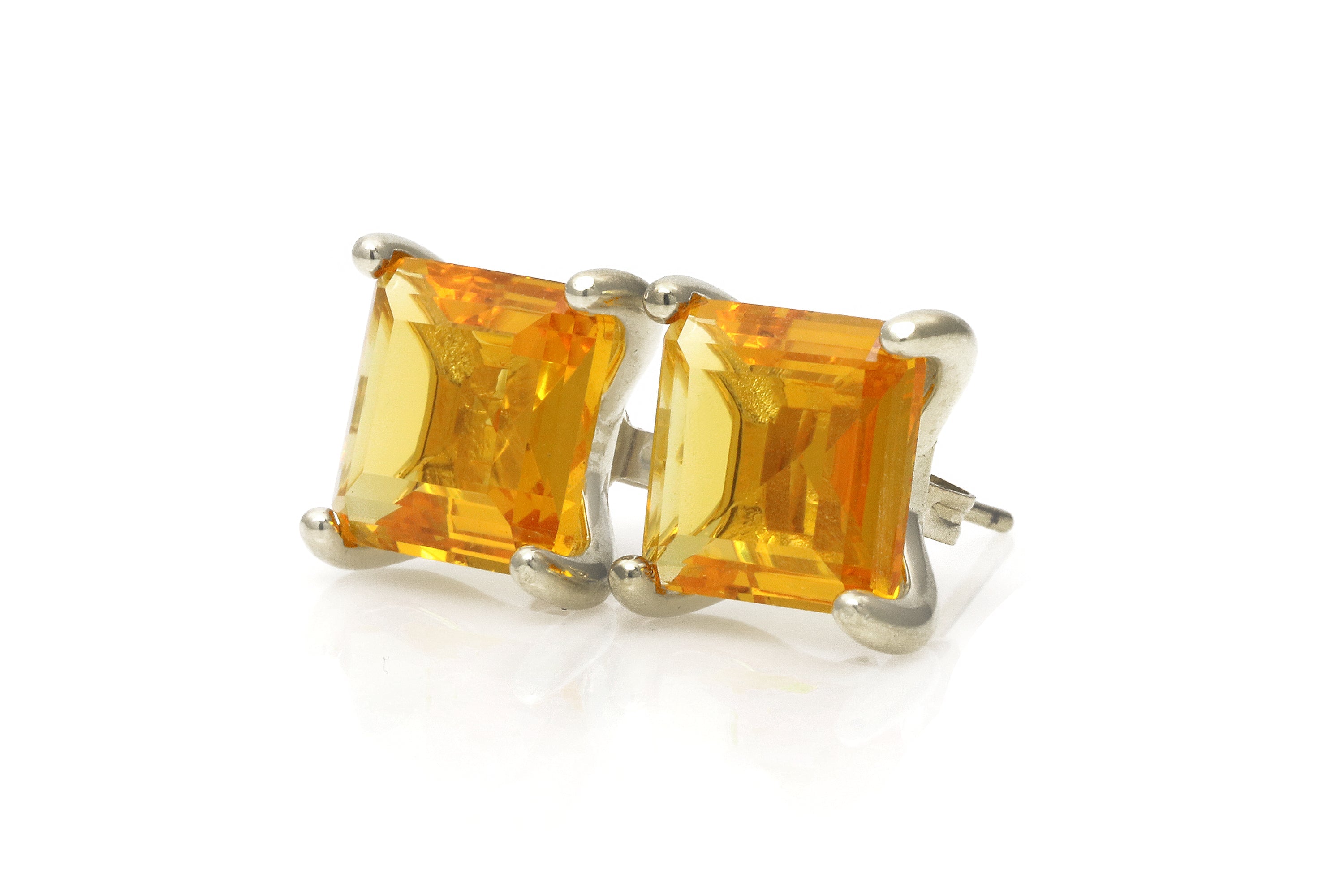 Brilliant Gold Filled Citrine Earrings Earrings Anemone Unique
