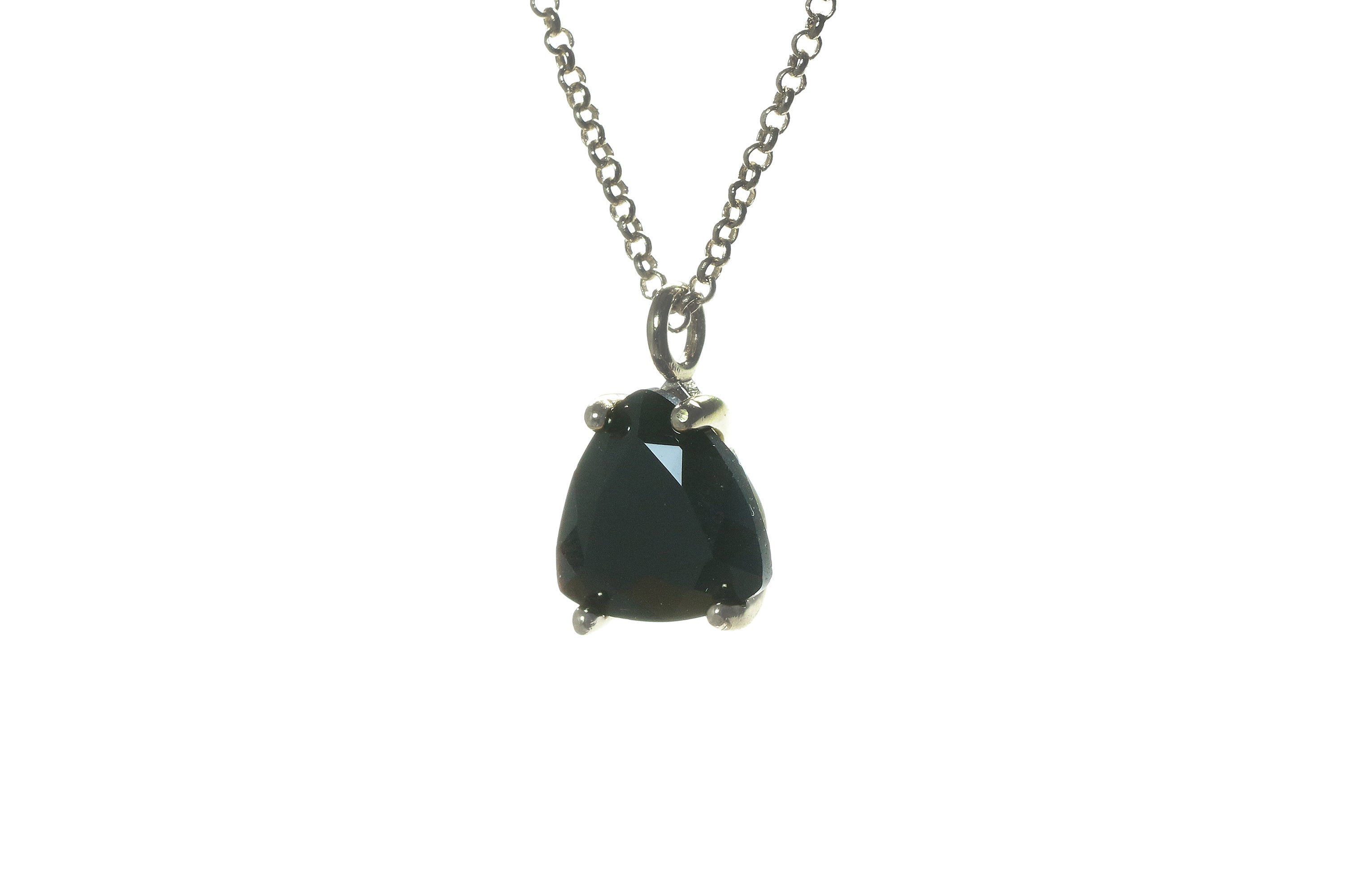 Fashionable Black Onyx Gold Filled Necklace necklaces Anemone Unique