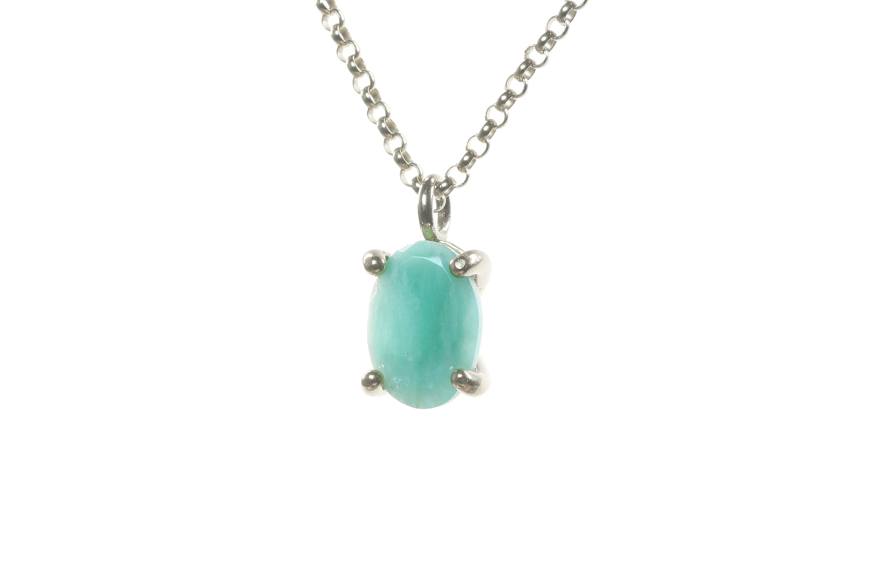 Dazzling Amazonite Gold Filled Necklace necklaces Anemone Unique