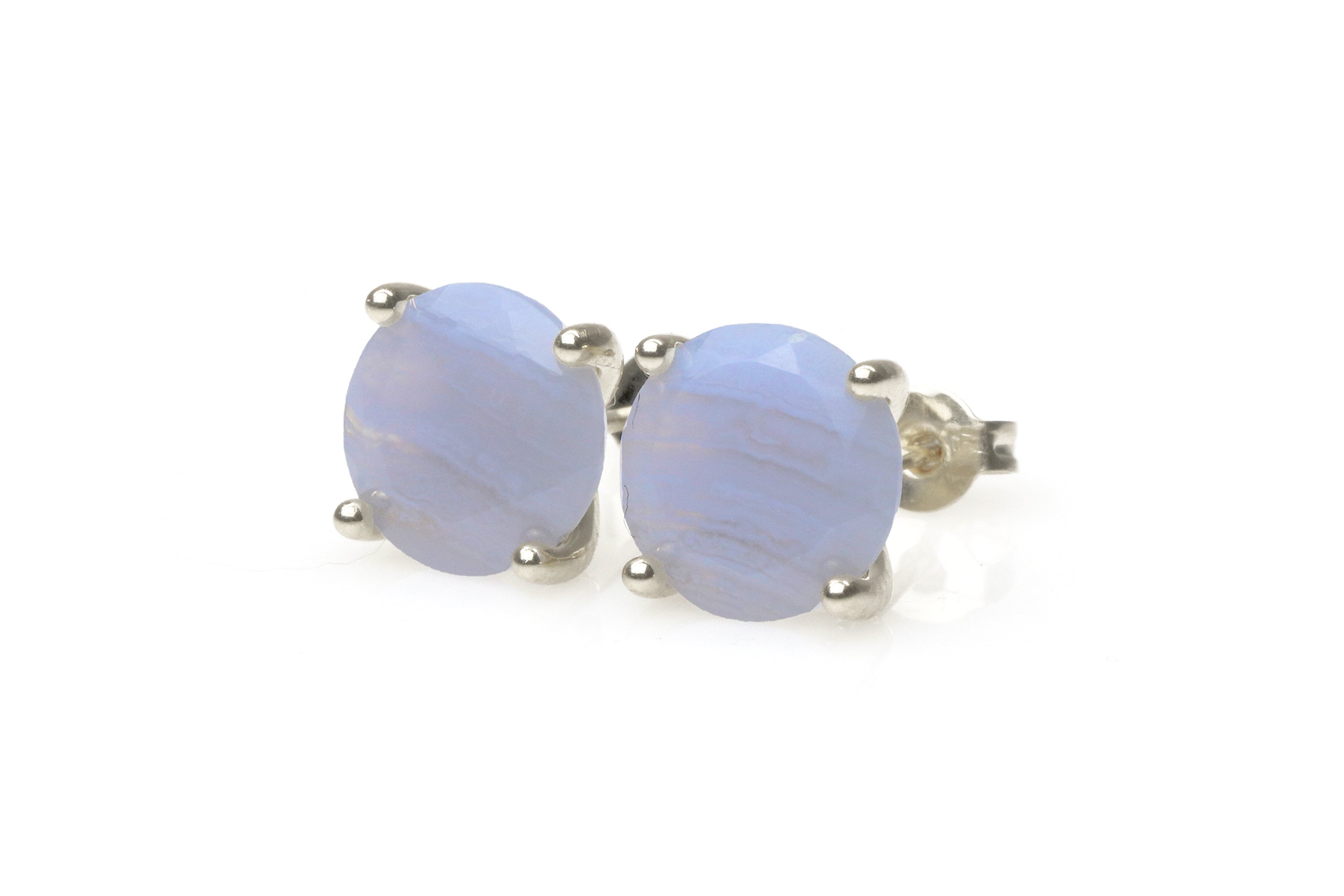 Magnificent 10mm Agate Gold Earrings Earrings Anemone Unique