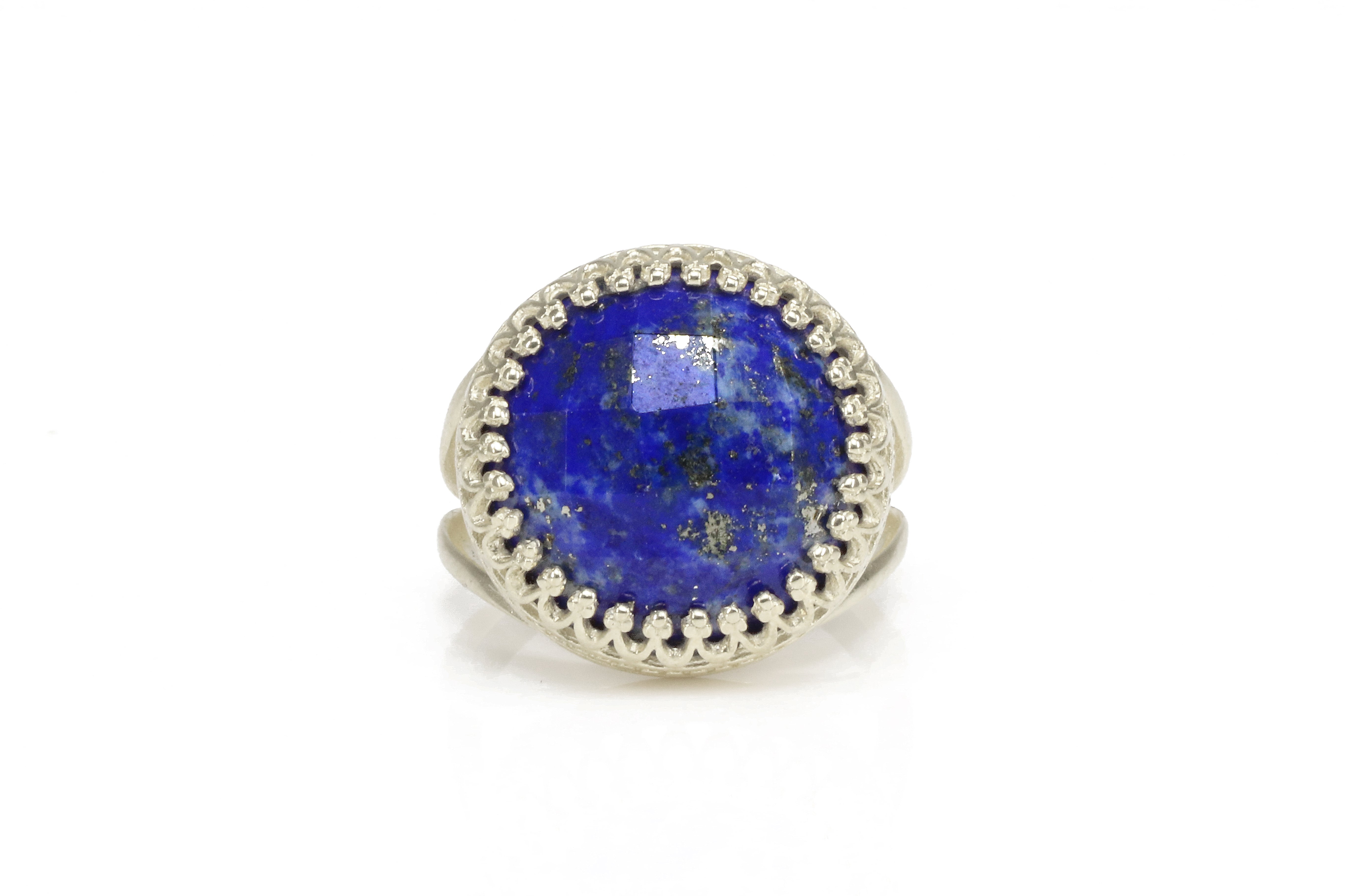 925 Sterling Silver Lapis Lazuli Ring Rings Anemone Jewelry