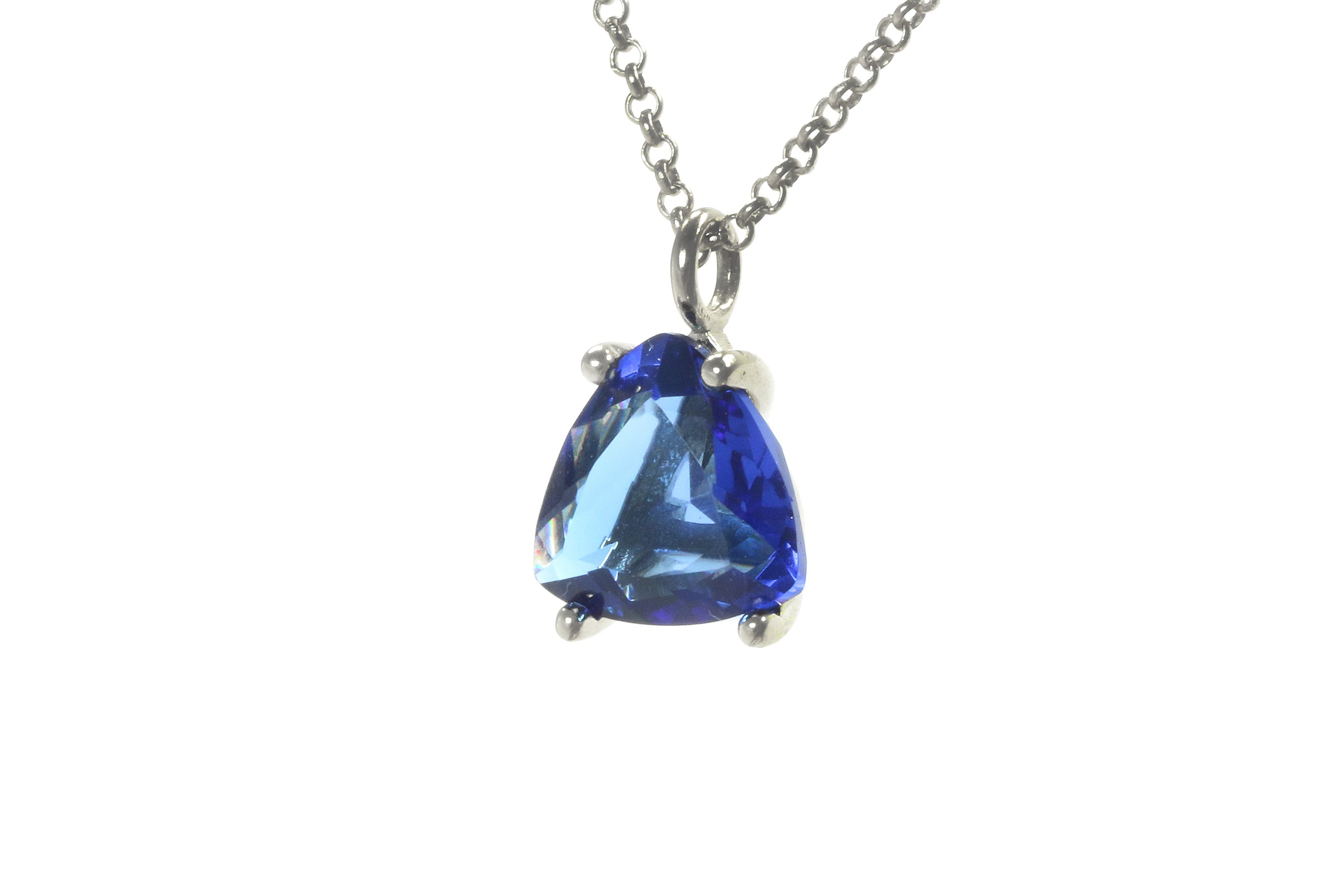 Glamorous Sapphire Jewelry Gold Filled Necklace necklaces Anemone Unique