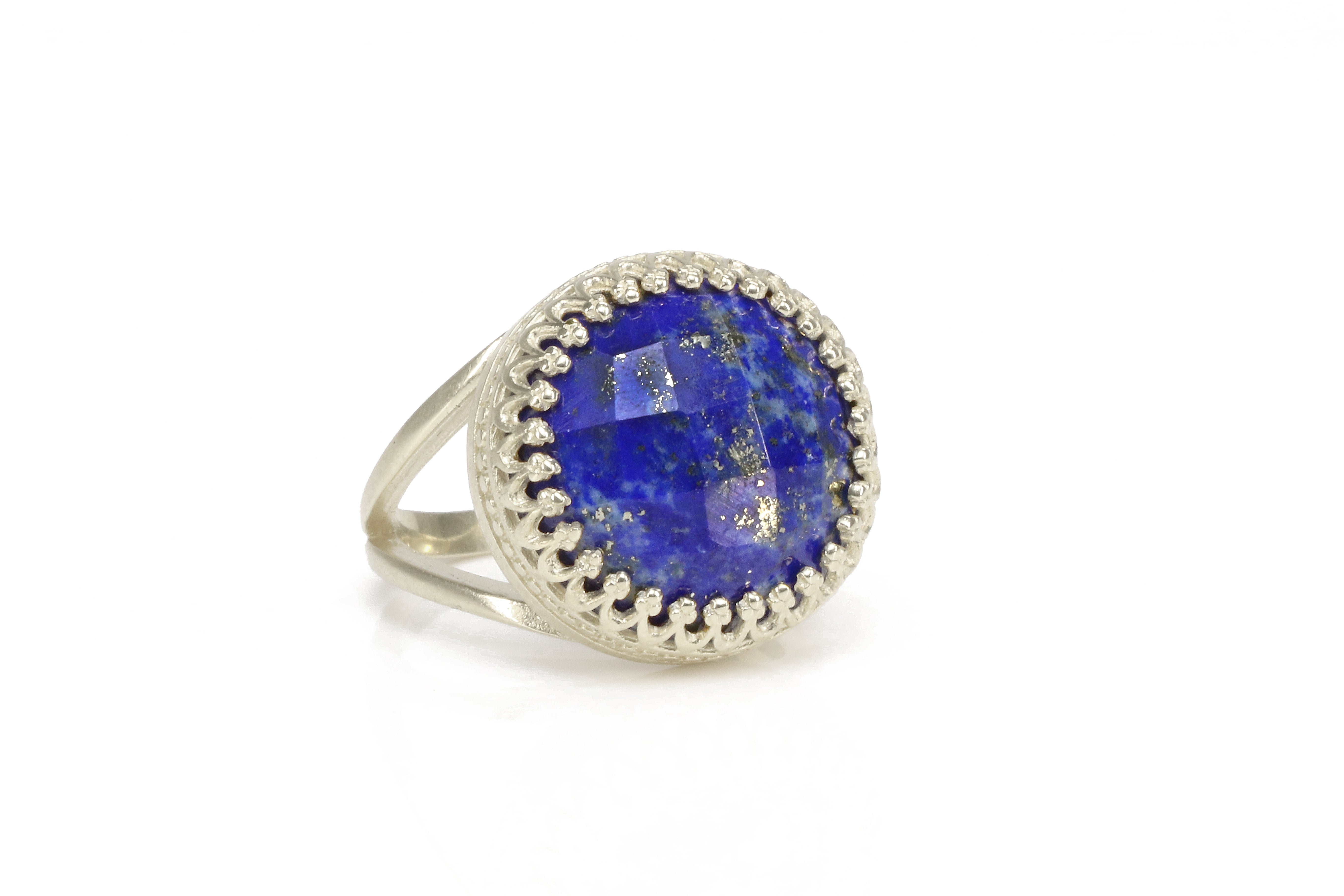 925 Sterling Silver Lapis Lazuli Ring Rings Anemone Jewelry