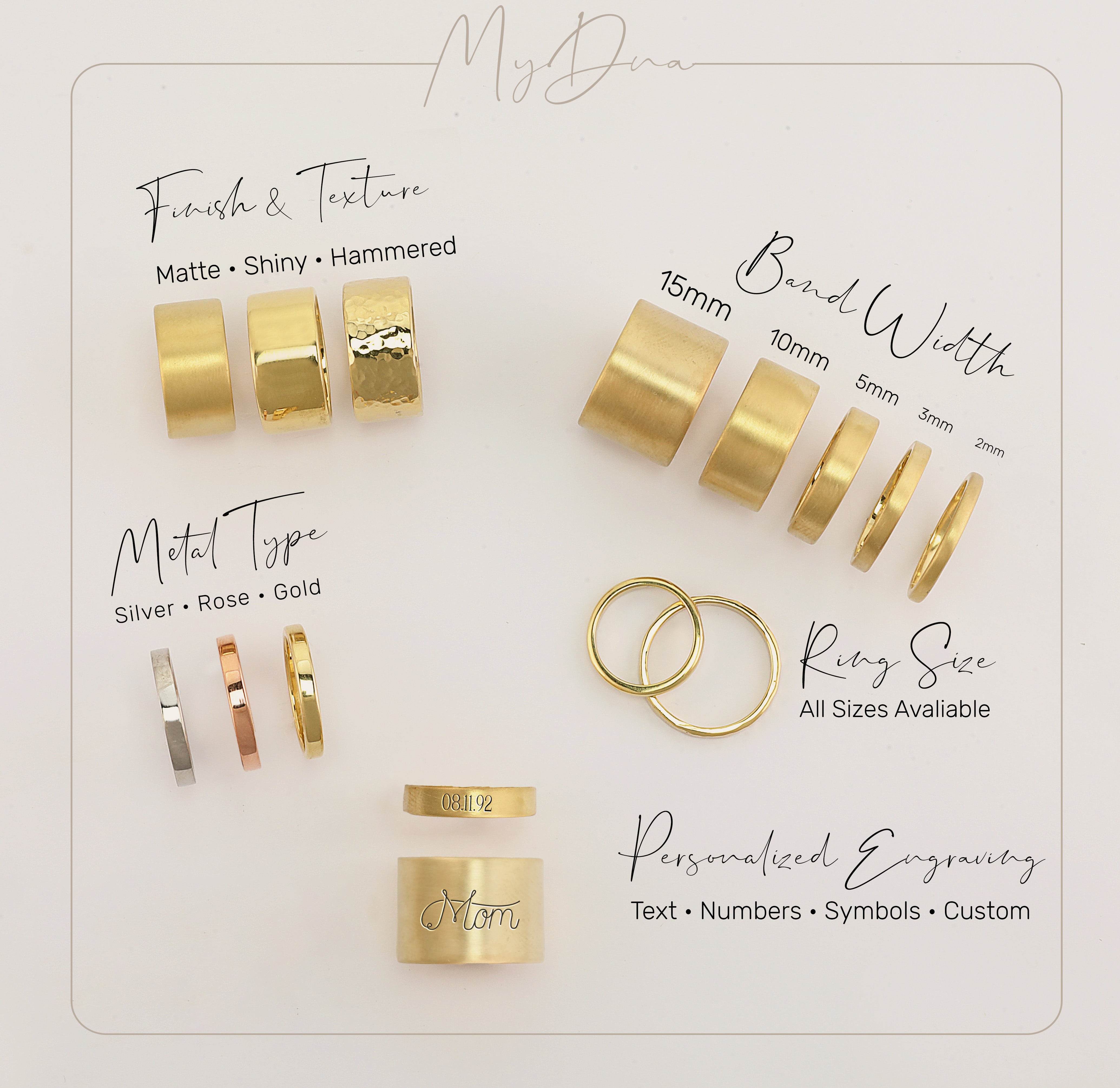 Classy 14k Rose Gold Engagement Ring Rings My DNA
