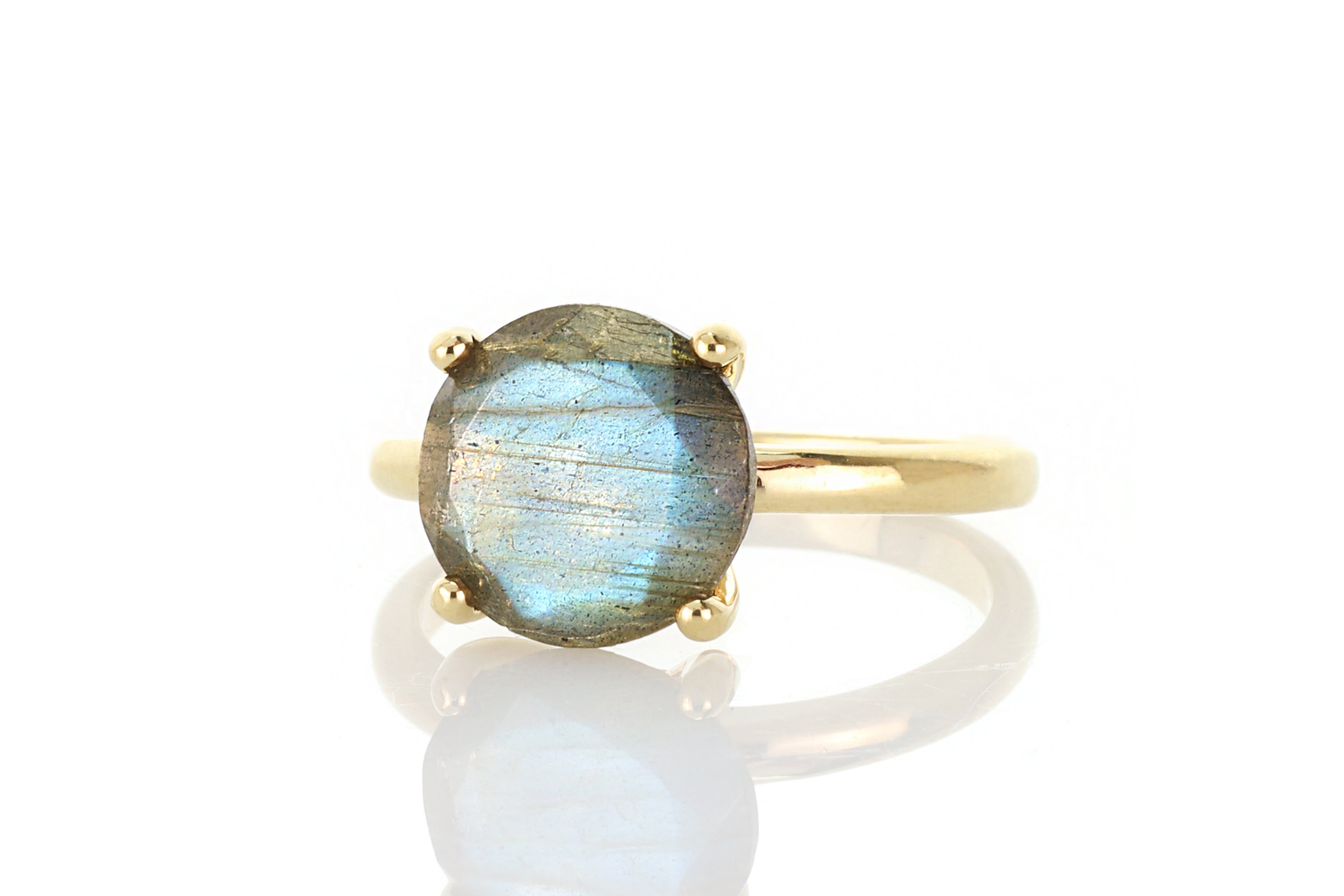 Labradorite 925 Sterling Silver Ring Rings Anemone Unique