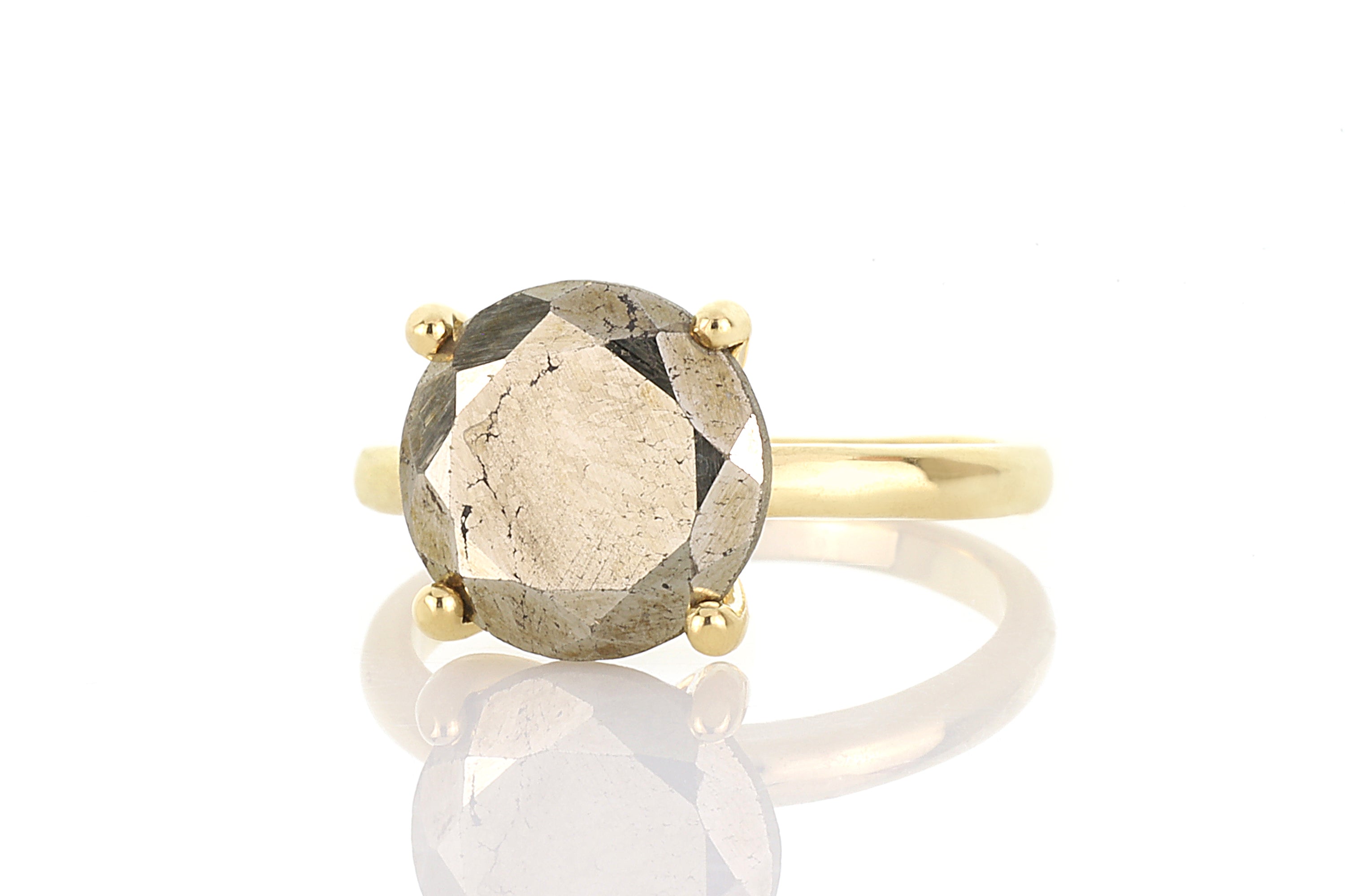 Stunning Pyrite Ring in 925 Sterling Silver Rings Anemone Unique