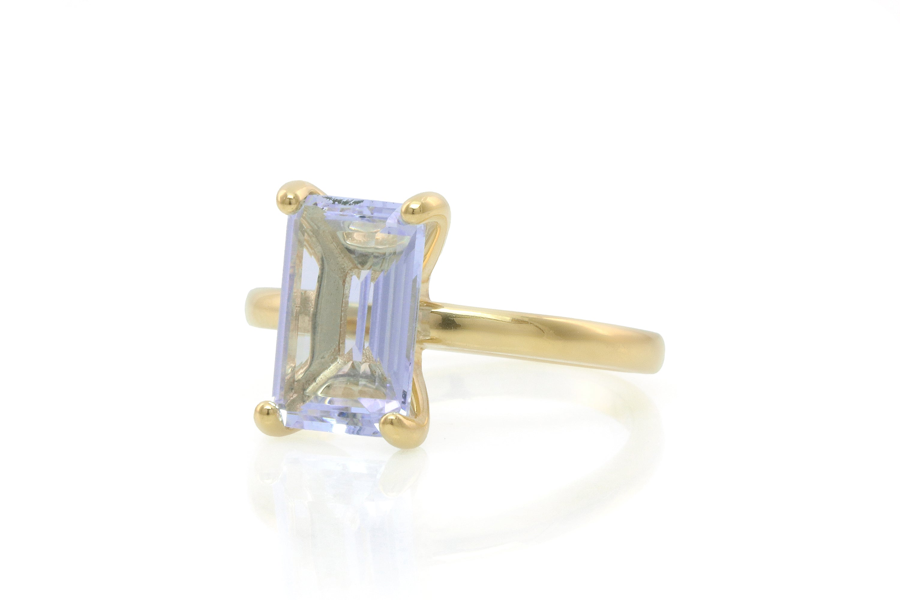 Lustrous Tanzanite Gold Filled Ring Rings Anemone Unique