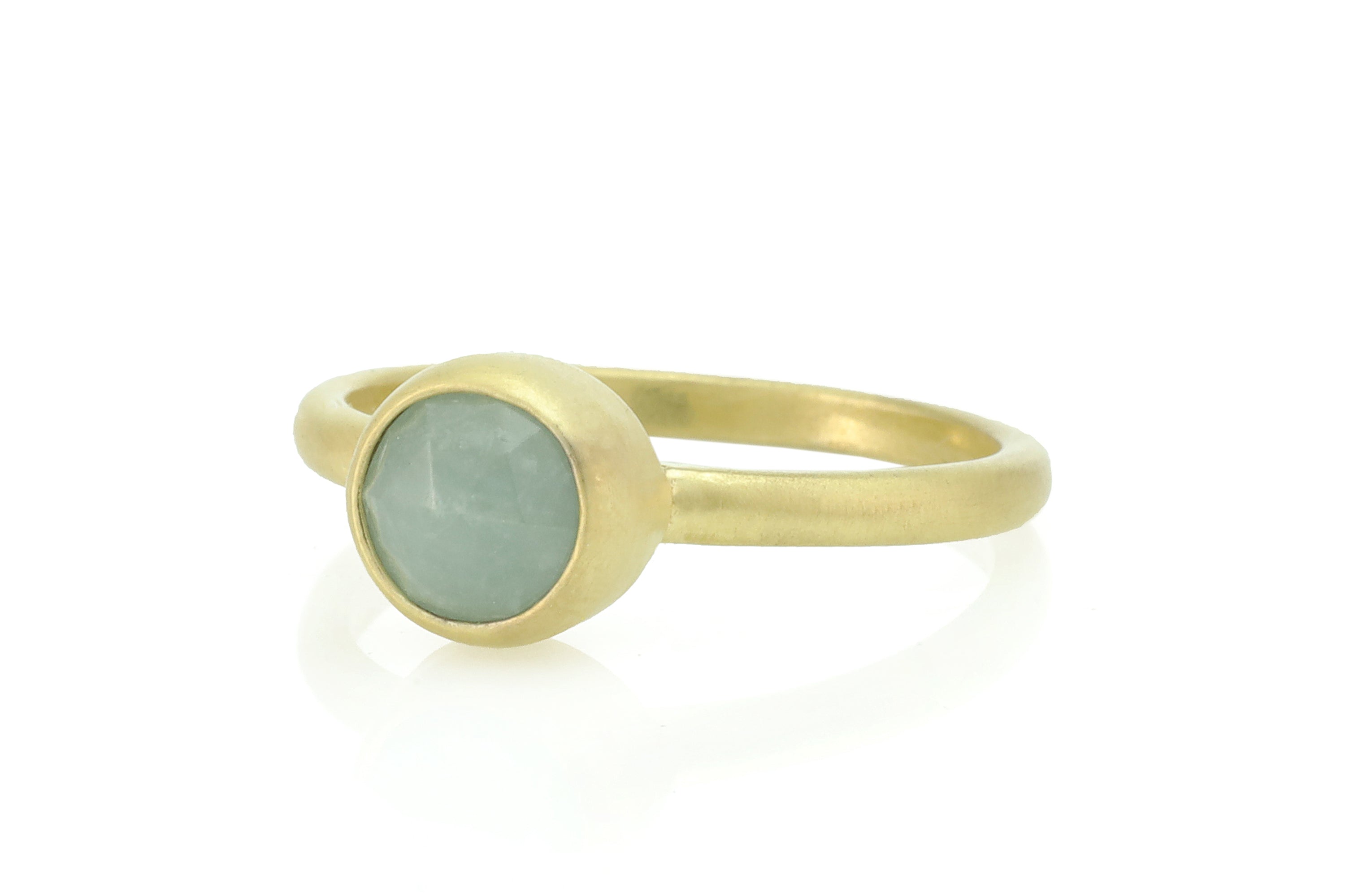Stackable Aquamarine Gold Filled Ring Rings Anemone Limited