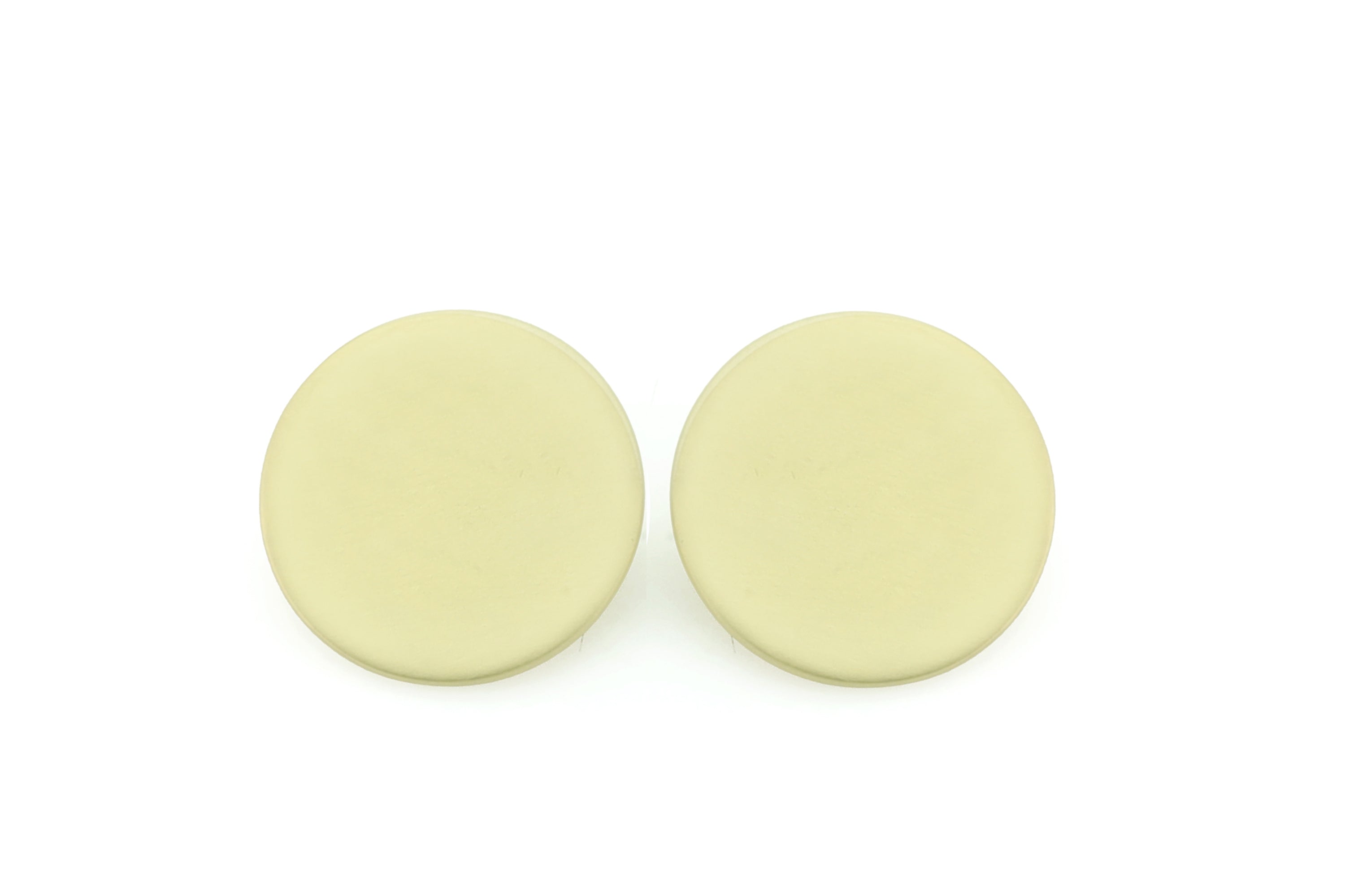 14k Gold Round Coin Stud Earrings Earrings Anemone Jewelry