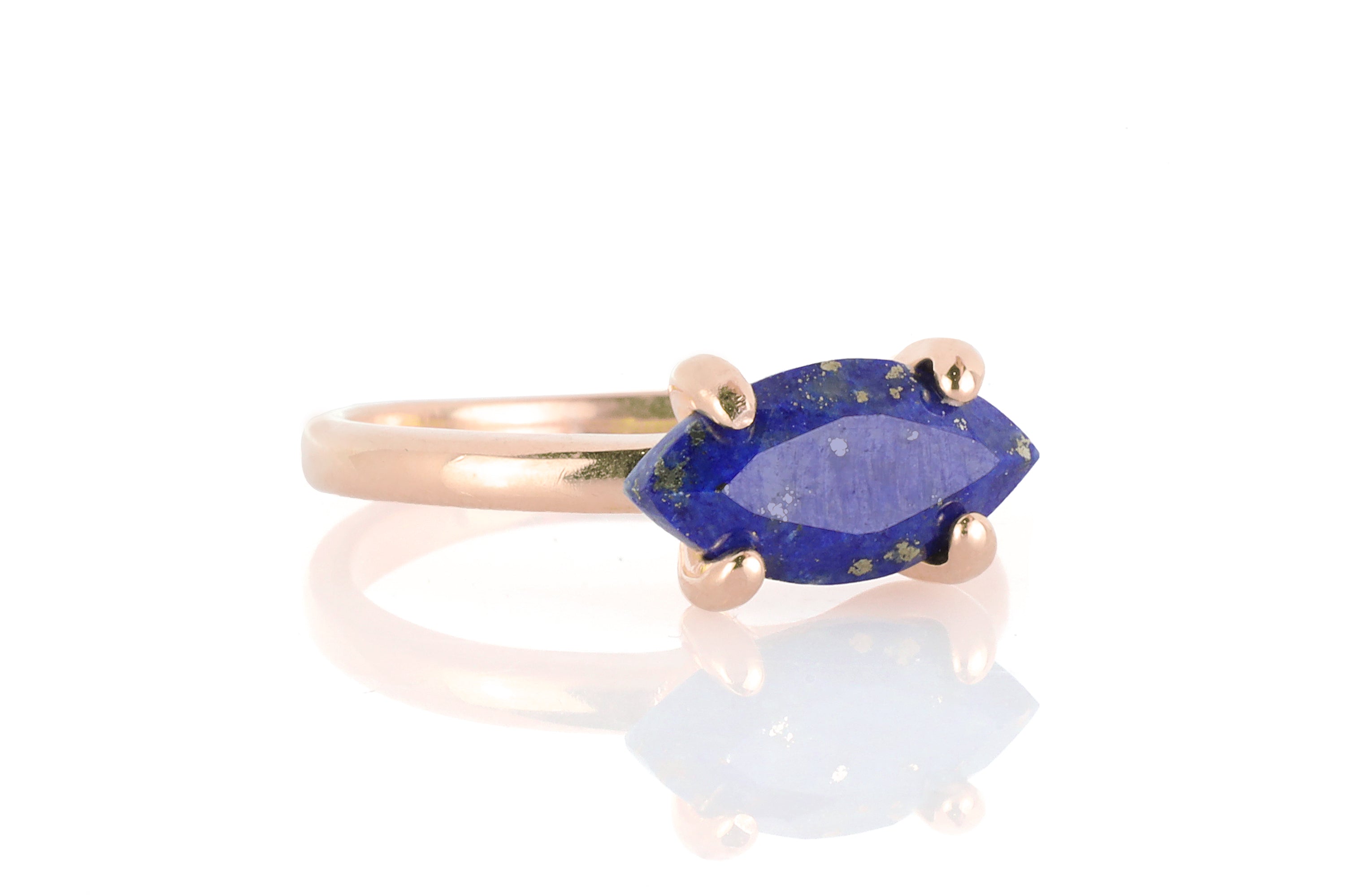 925 Sterling Silver Lapis Lazuli Ring Rings Anemone Unique