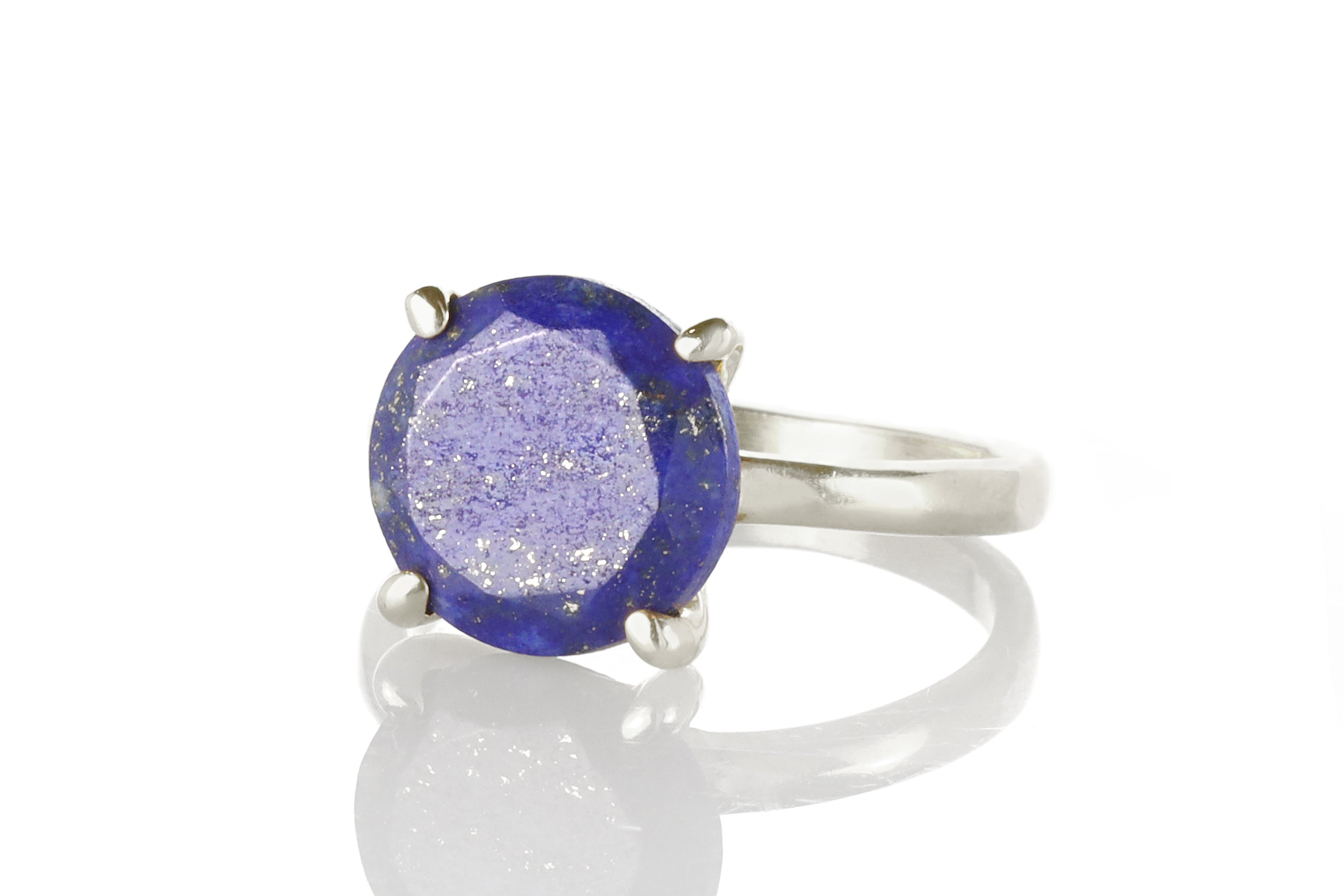 Classic Lapis Lazuli Ring in 14k Gold Rings Anemone Jewelry