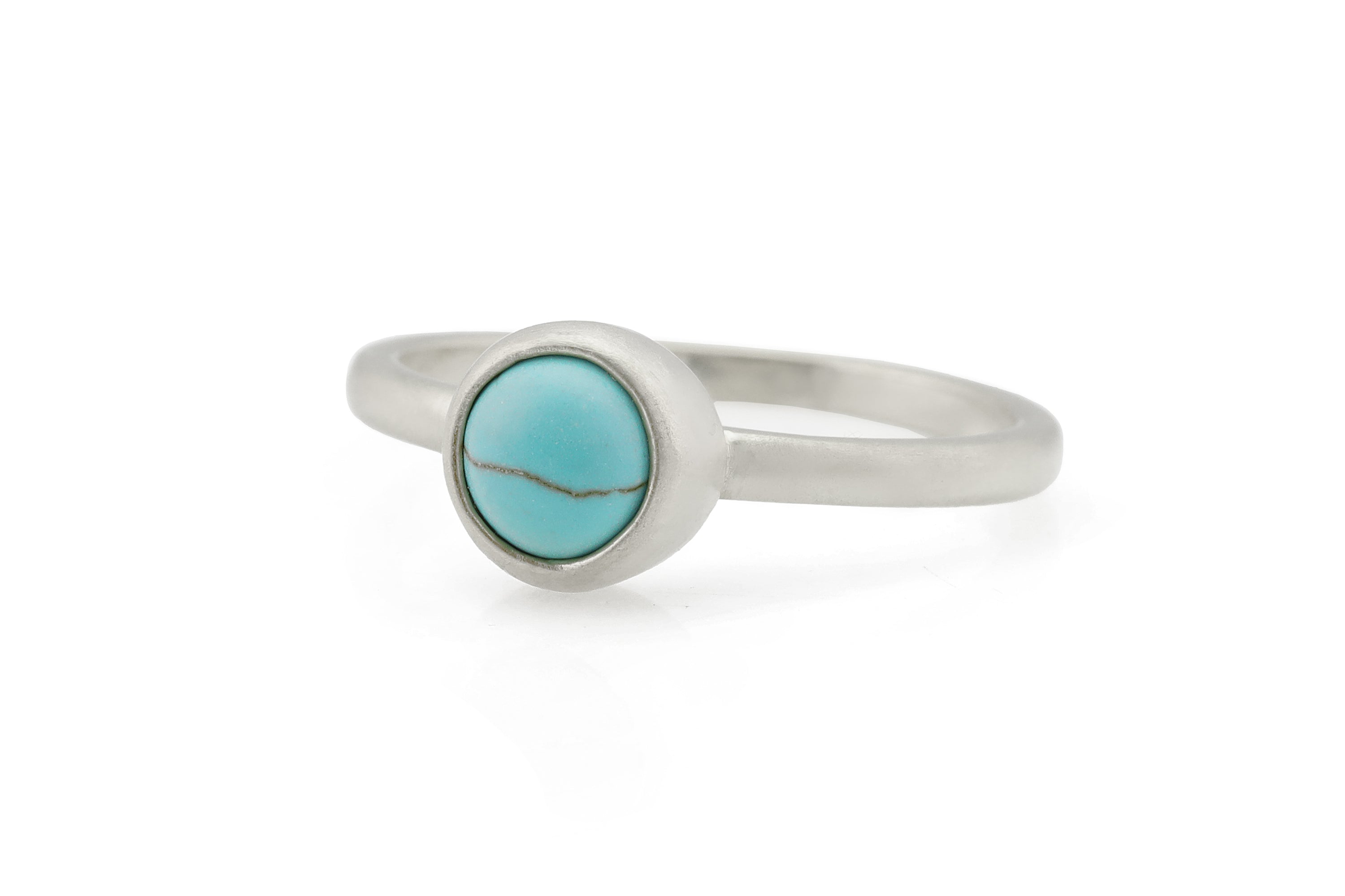 Turquoise Bezel 14k Gold Ring Rings Anemone Limited