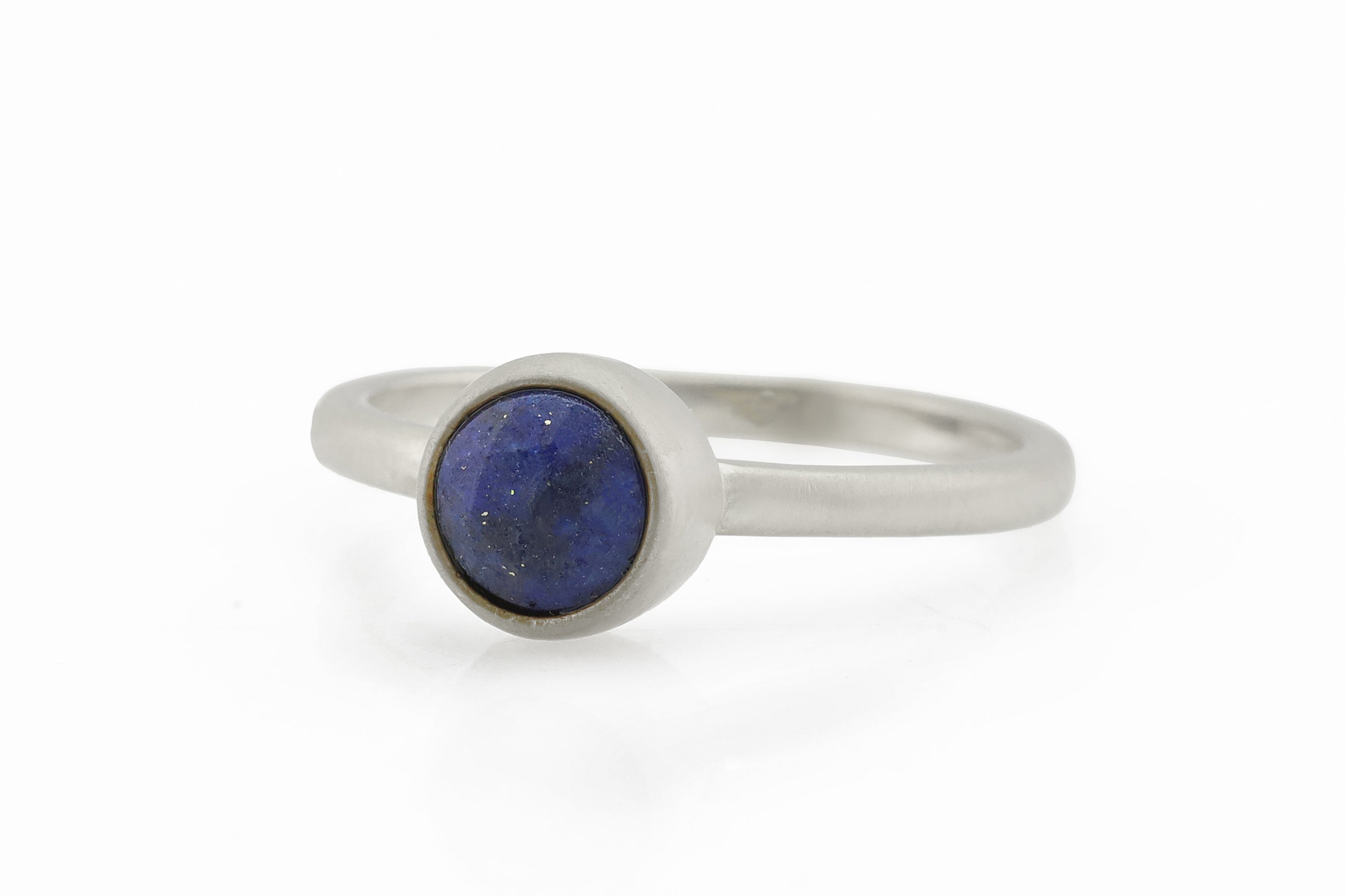 Lapis Lazuli Bezel Set Gold Ring Rings Anemone Limited