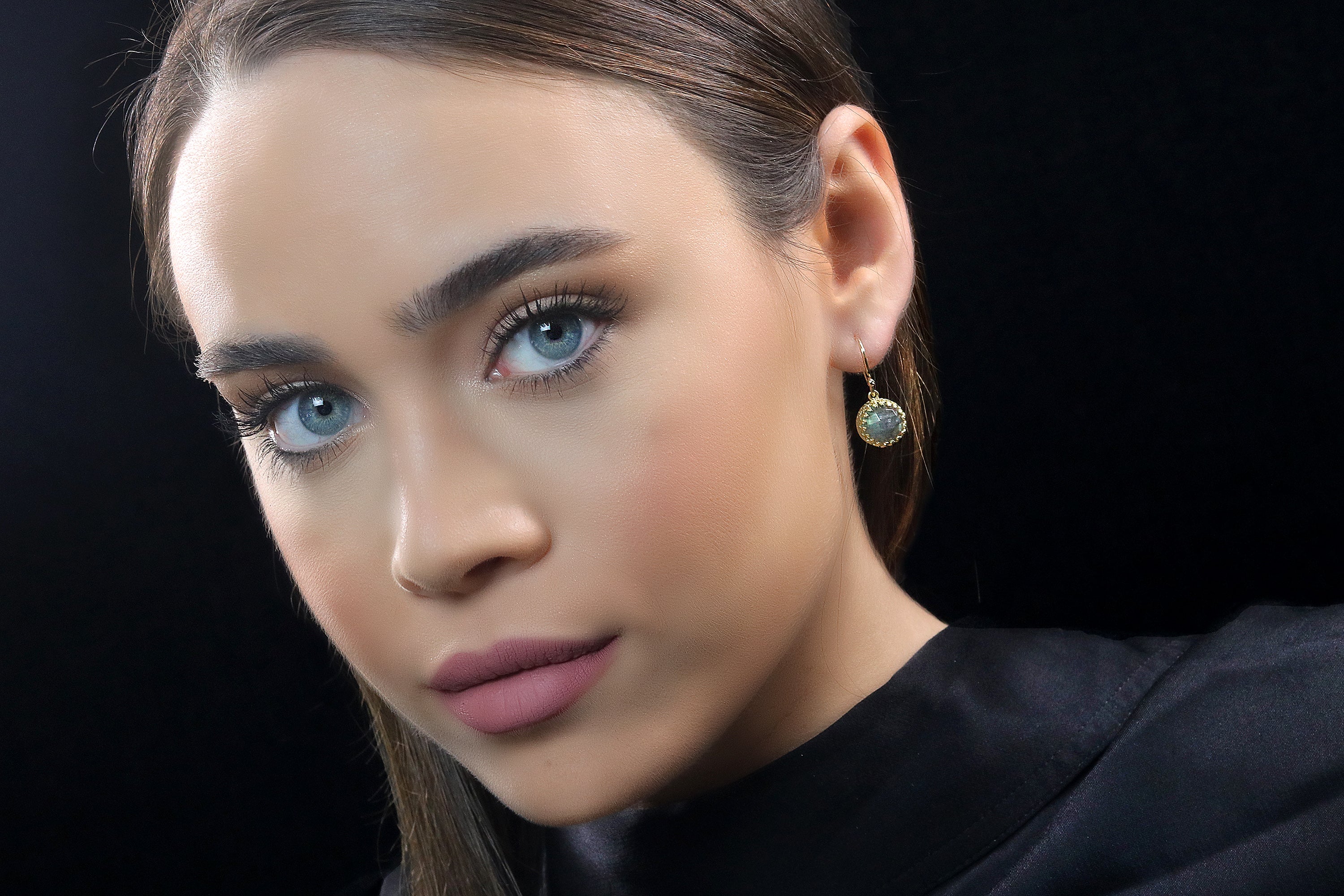 Dangling Labradorite Gold Filled Earrings Earrings Anemone Jewelry