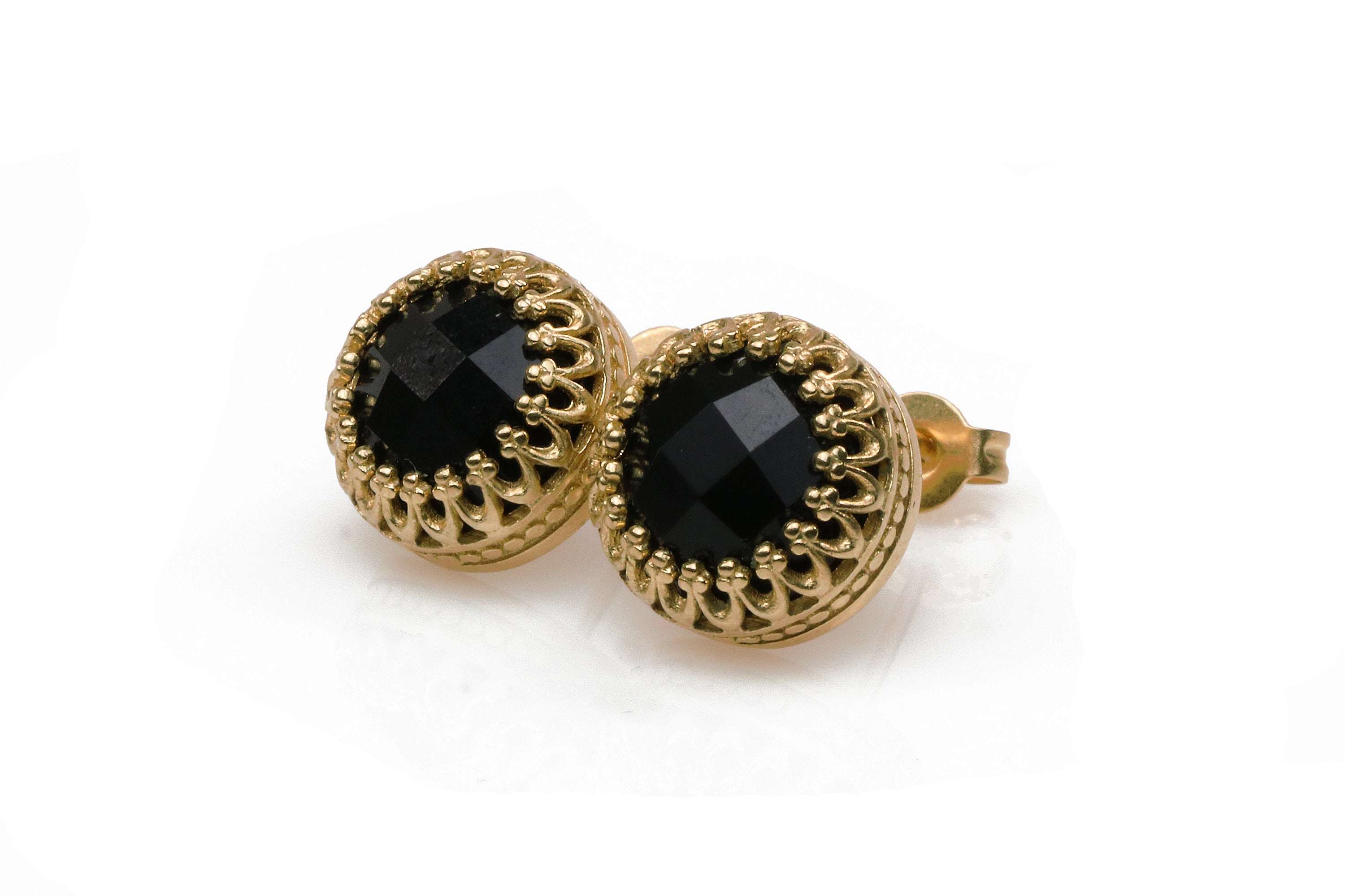 Black Onyx 925 Silver Jewelry Earrings Earrings Anemone Jewelry