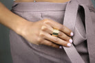 Stylish Rose Gold Statement Ring Rings My DNA