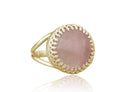 Lovely Rose Quartz Ring in Sterling Silver Rings Anemone Jewelry