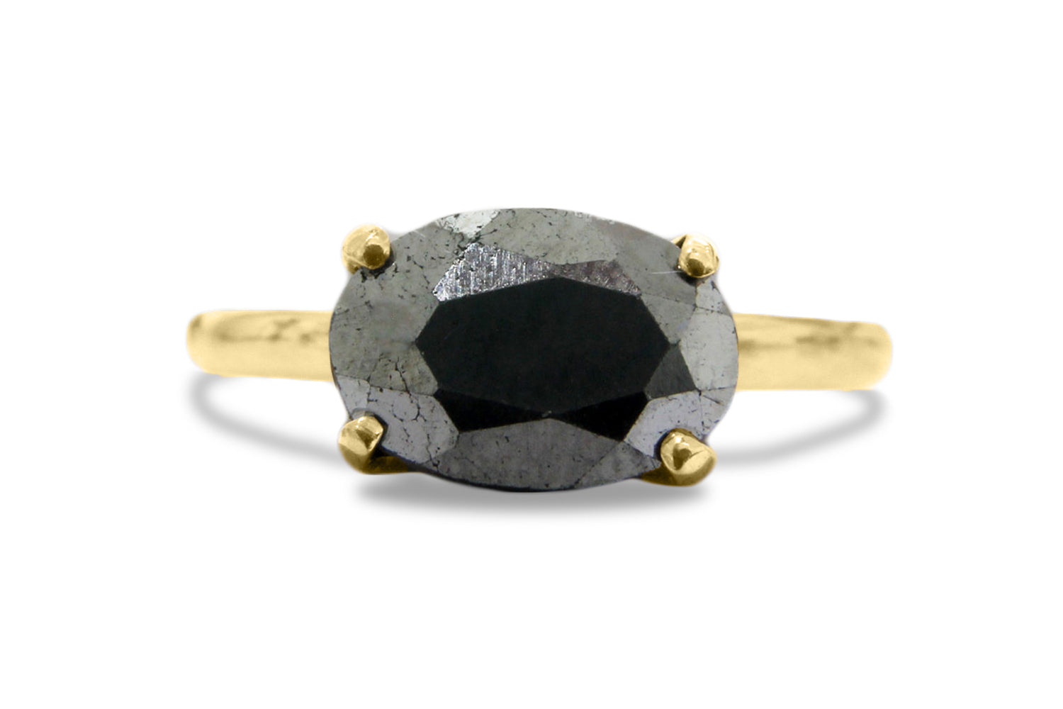 Pyrite Stone Ring - Artisan 925 Sterling Silver Rings - Gemstone Rings for Birthdays, Anniversaries, Prom and Collection Rings Anemone Unique