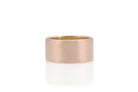Handmade Brush Custom Gold Band Ring Rings My DNA