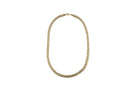 Gold two Layer Statement Link Chain Necklace necklaces Anemone Jewelry