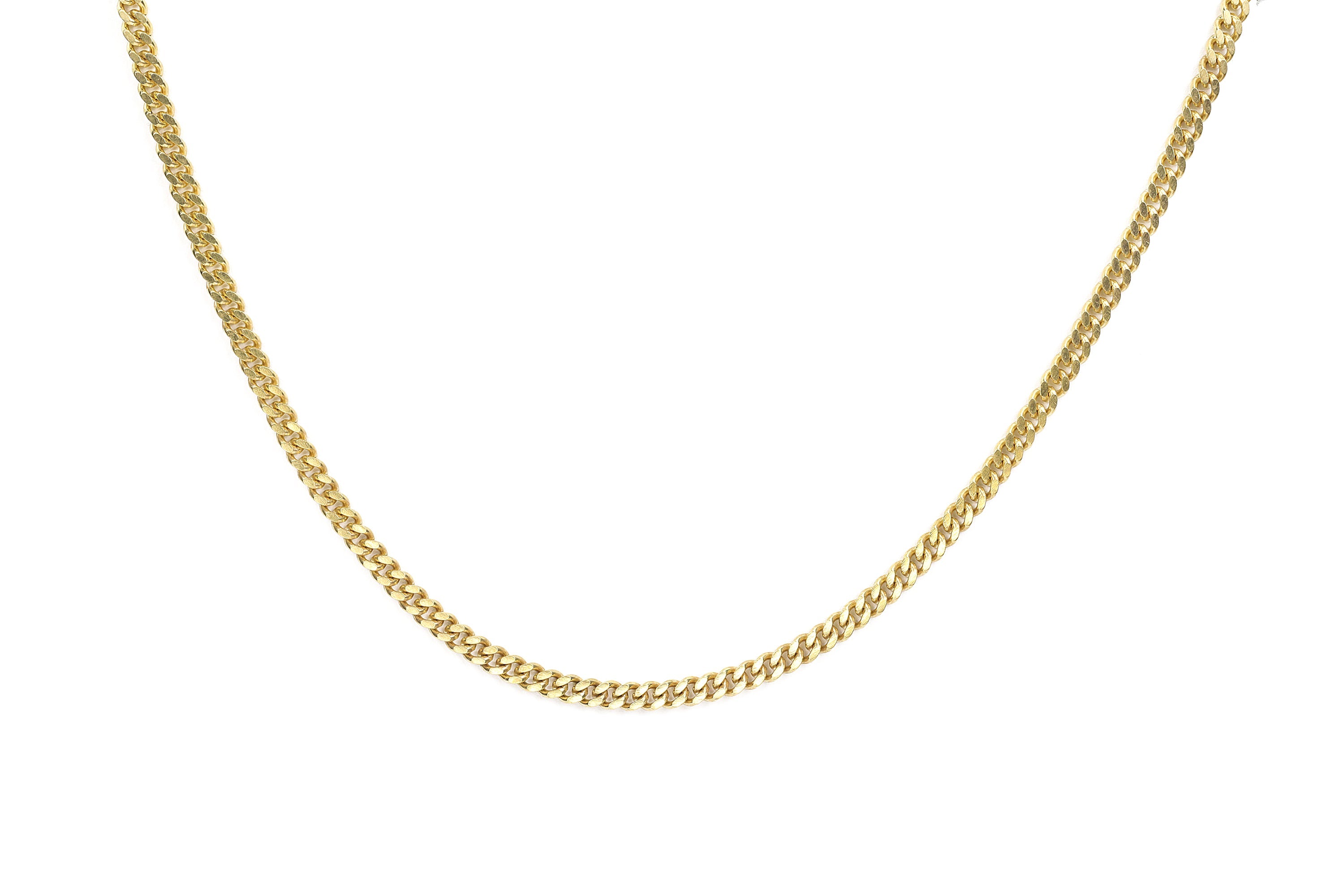 Men's Thick Gold Cuban Link Chain Necklace necklaces Anemone Jewelry