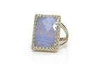Lace Agate in 14k Gold-filled Ring Band Rings Anemone Jewelry
