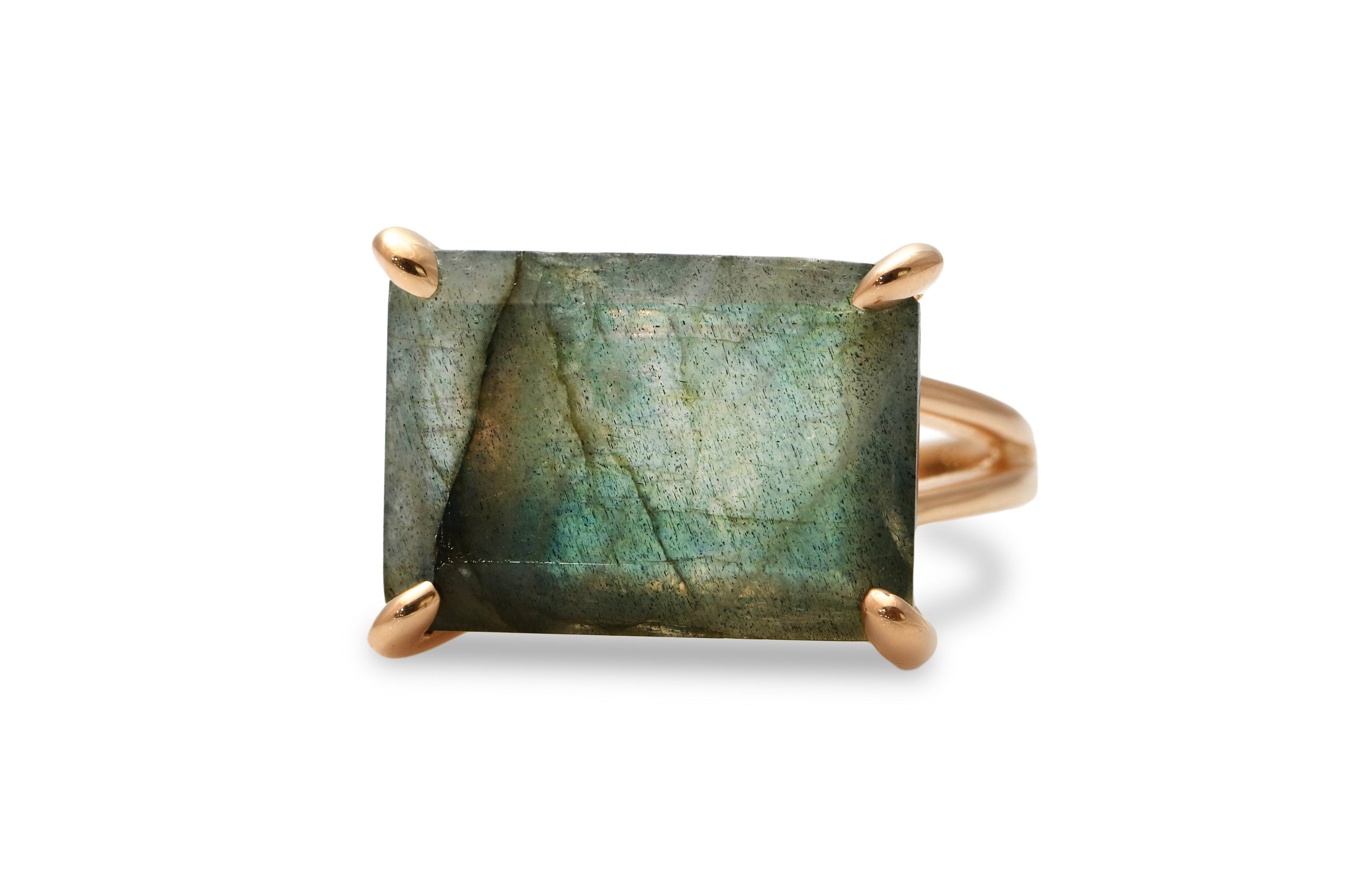 14k Gold Filled Labradorite Ring Rings Anemone Jewelry