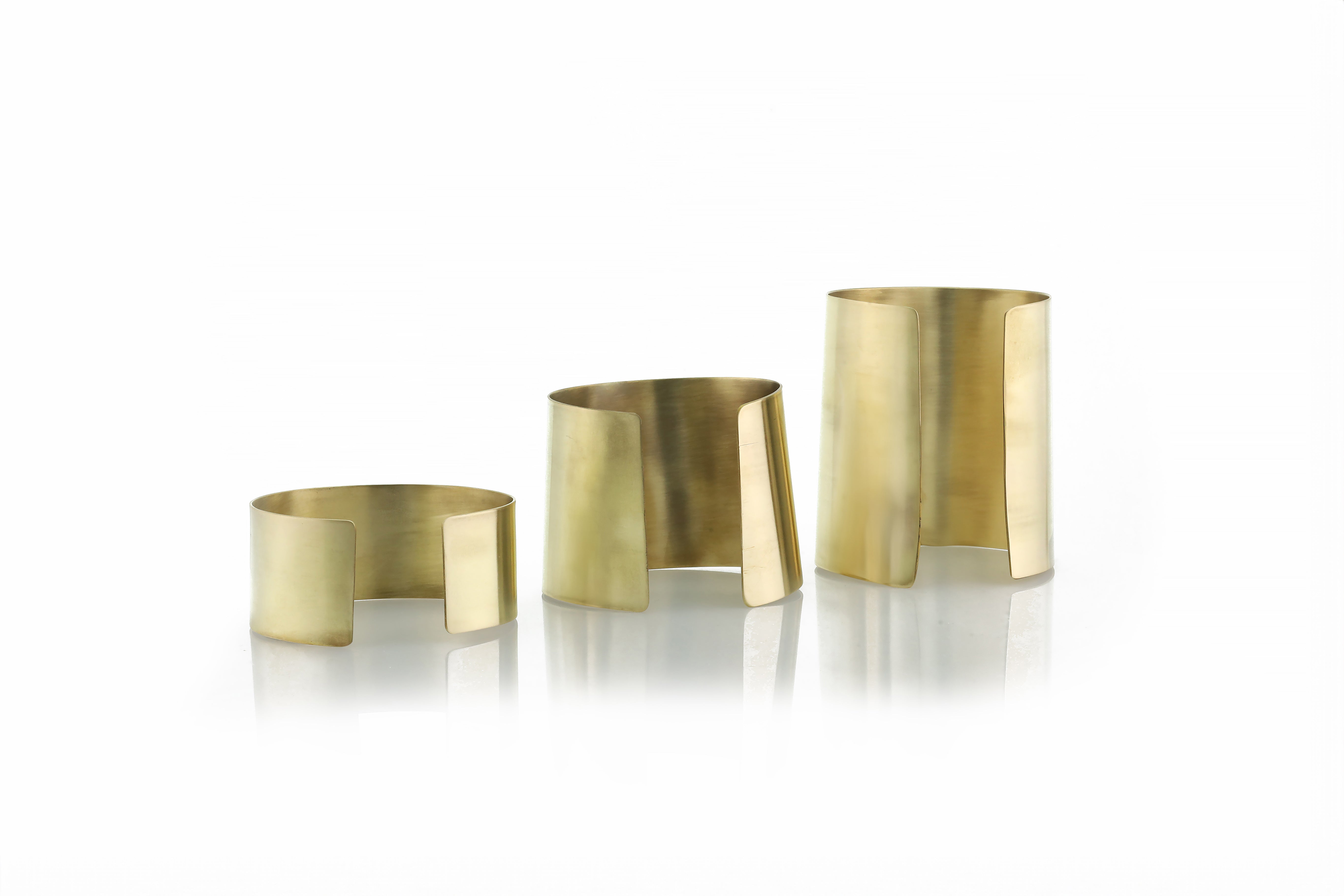 14k Gold Open Cuff Bracelet Bracelets Anemone Jewelry