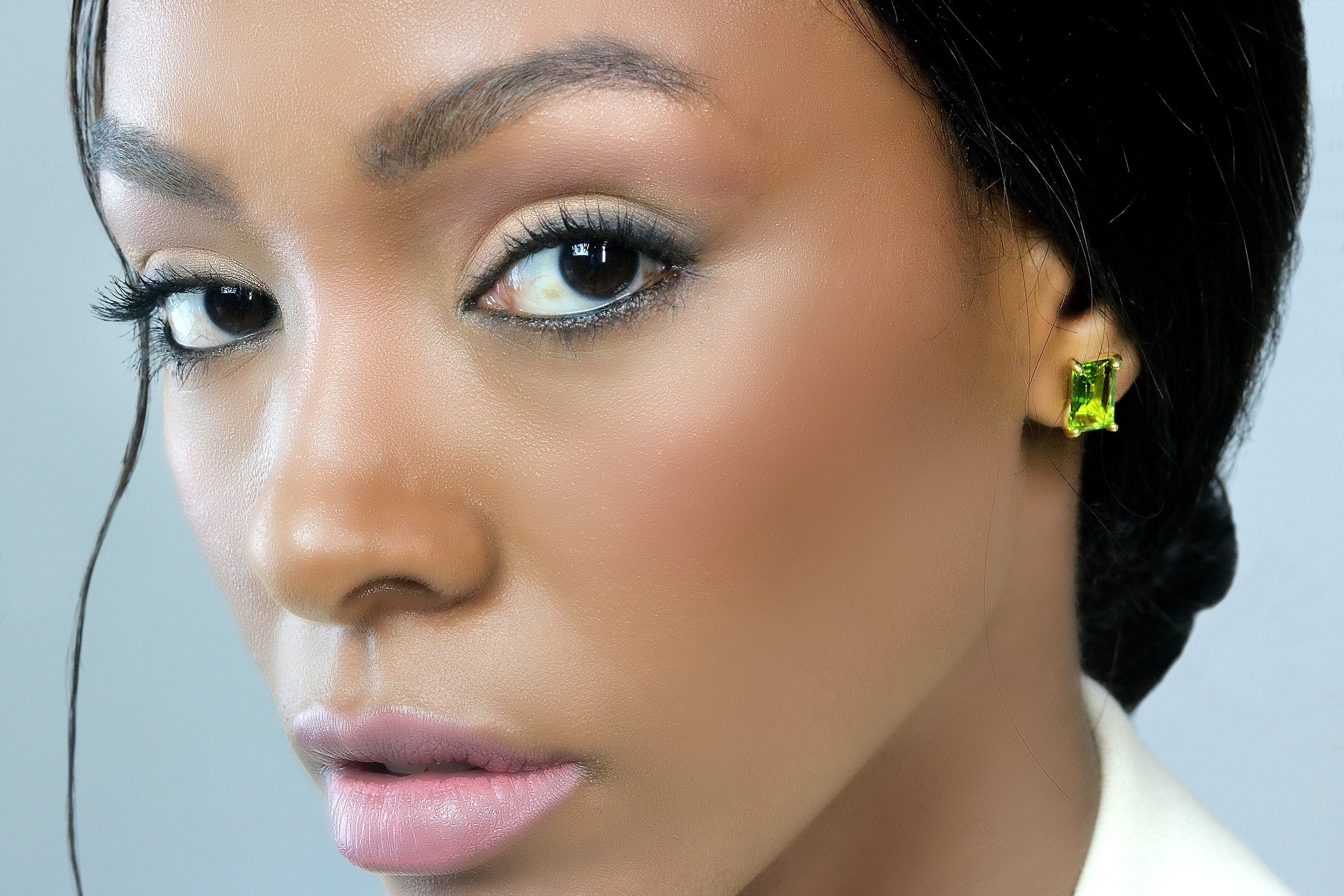 Sophisticated Peridot Gold Filled Earrings Earrings Anemone Unique