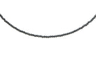 Black Spinel Beaded Gold Necklace necklaces Anemone Unique