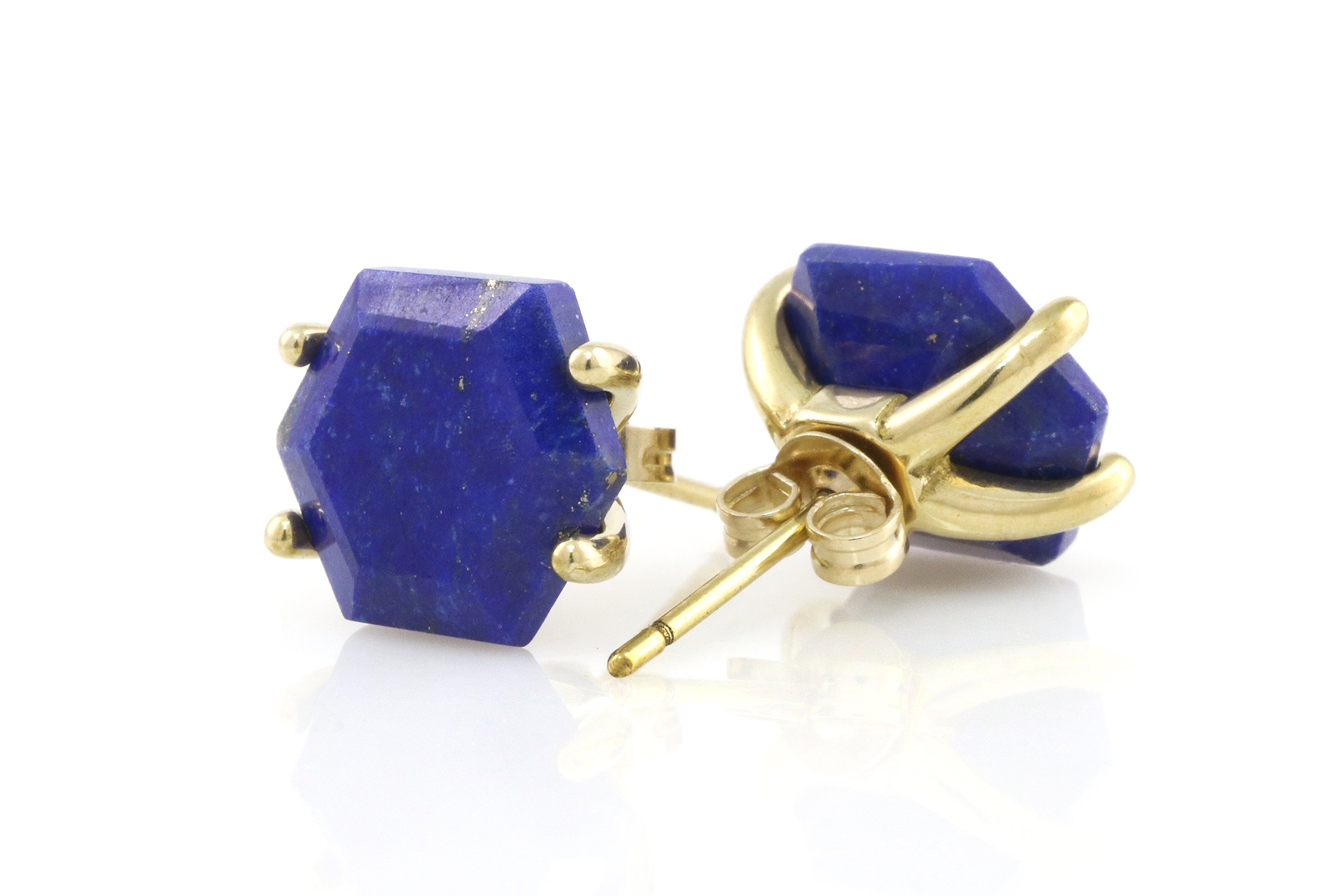 Lapis Lazuli Jewelry Gold Filled Earrings Earrings Anemone Unique