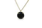 Black Onyx Necklace in 14k Gold necklaces Anemone Jewelry