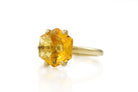 Brilliant Hexagon Citrine Gold Ring Rings Anemone Unique