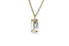 Marquise Clear Quartz Necklace necklaces Anemone Jewelry