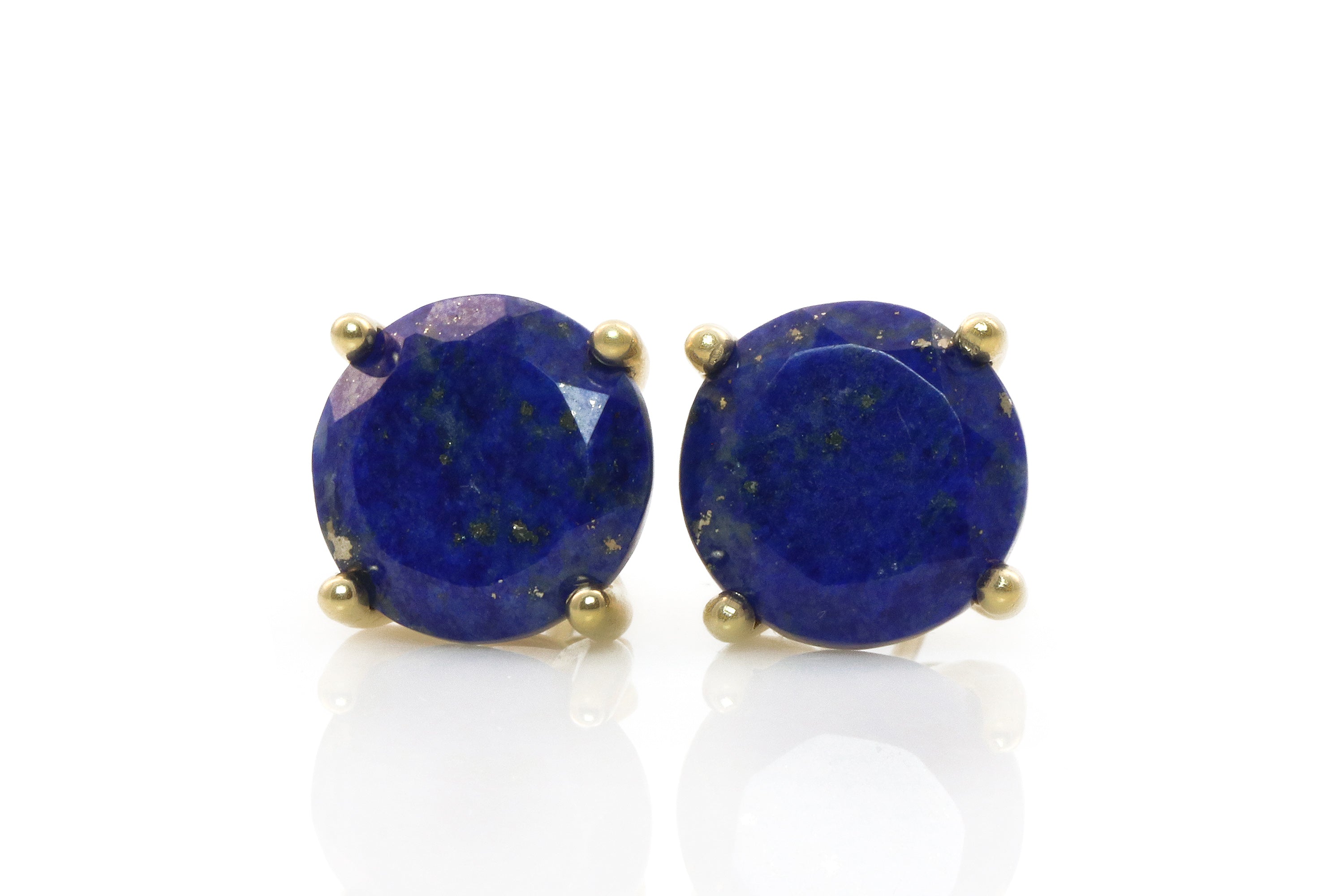 Sparkly Lapis Lazuli Gold Filled Earrings Earrings Anemone Unique