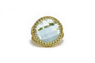 Round Topaz in 14k Gold-filled Ring Rings Anemone Jewelry