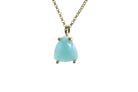 Beautiful Amazonite Necklace in Gold Filled Chain necklaces Anemone Unique