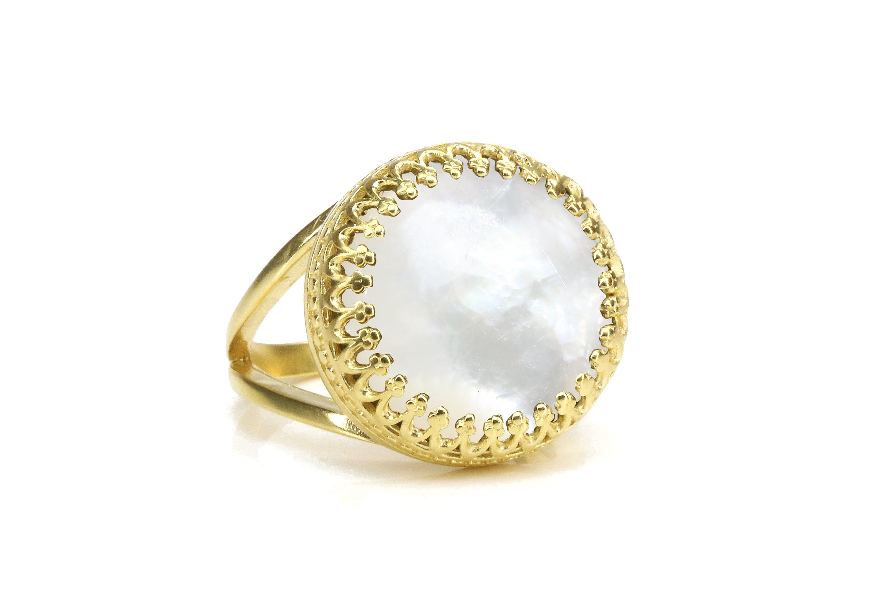 14k Gold Filled Pearl Jewelry Ring Rings Anemone Jewelry